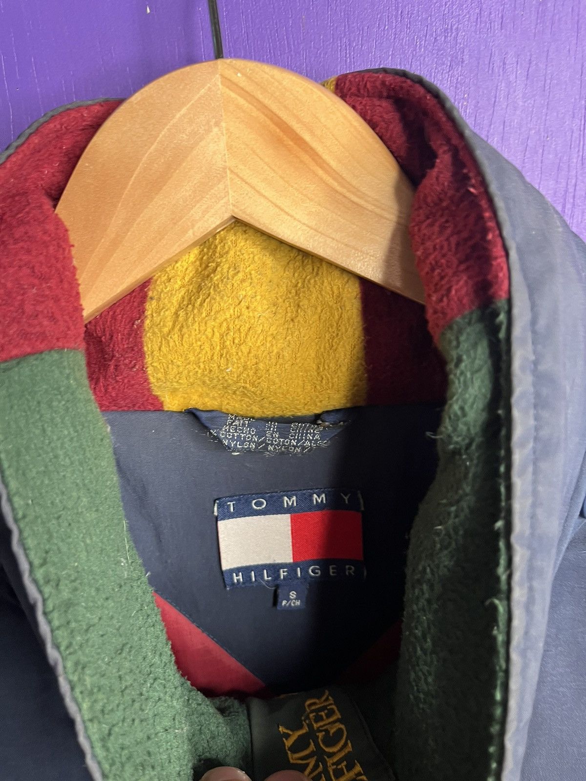 Tommy Hilfiger × Vintage Vintage 90s Tommy Hilfiger cargo puffer jacket Size US XL / EU 56 / 4 - 4 Thumbnail