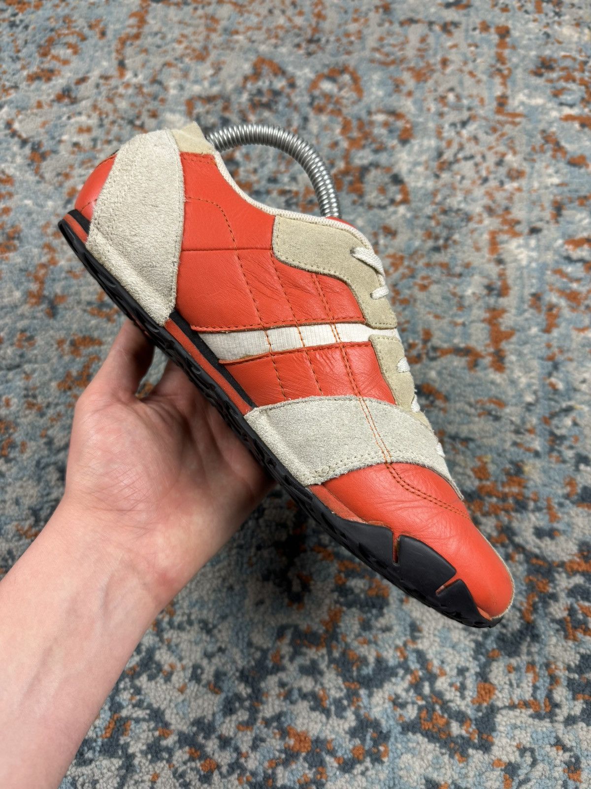 Diesel × Vintage Vintage 2000s Diesel low profile leather suede sneakers Size US 8 / IT 38 - 10 Thumbnail