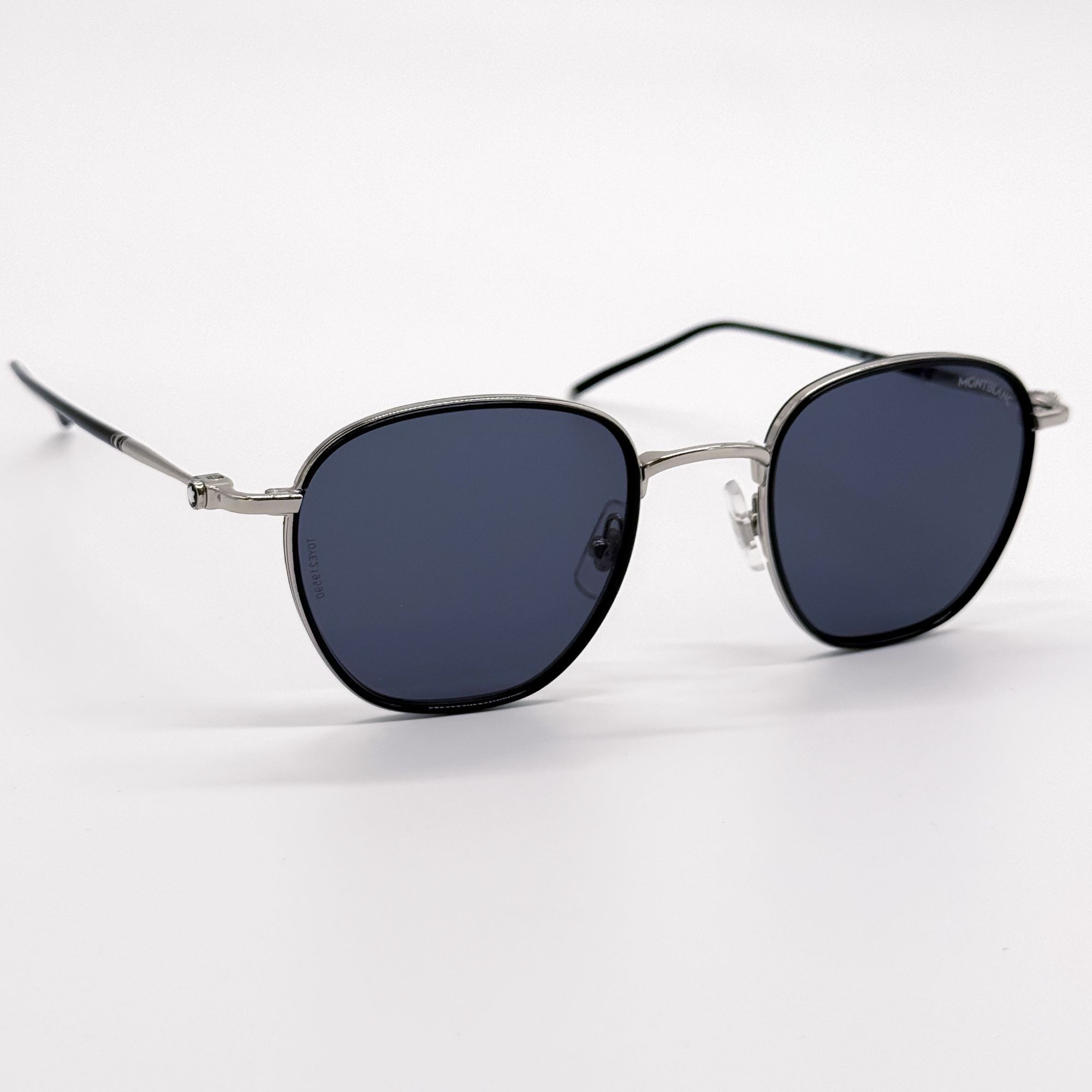 Montblanc NEW MONTBLANC SUNGLASSES MEN BLACK/GRAY MB0160S 001 EYEWEAR Size ONE SIZE - 6 Thumbnail
