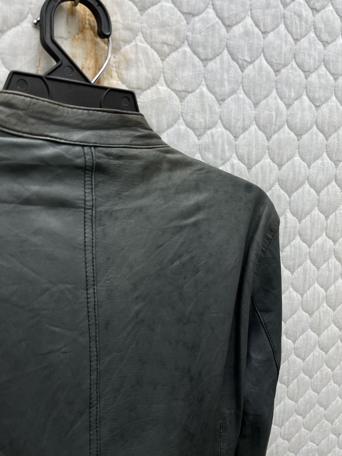 Japanese Brand 🔥🔥🔥STEALS MURDER LICENSE CAFE RACER LEATHER JACKET Size S / US 4 / IT 40 - 18 Thumbnail