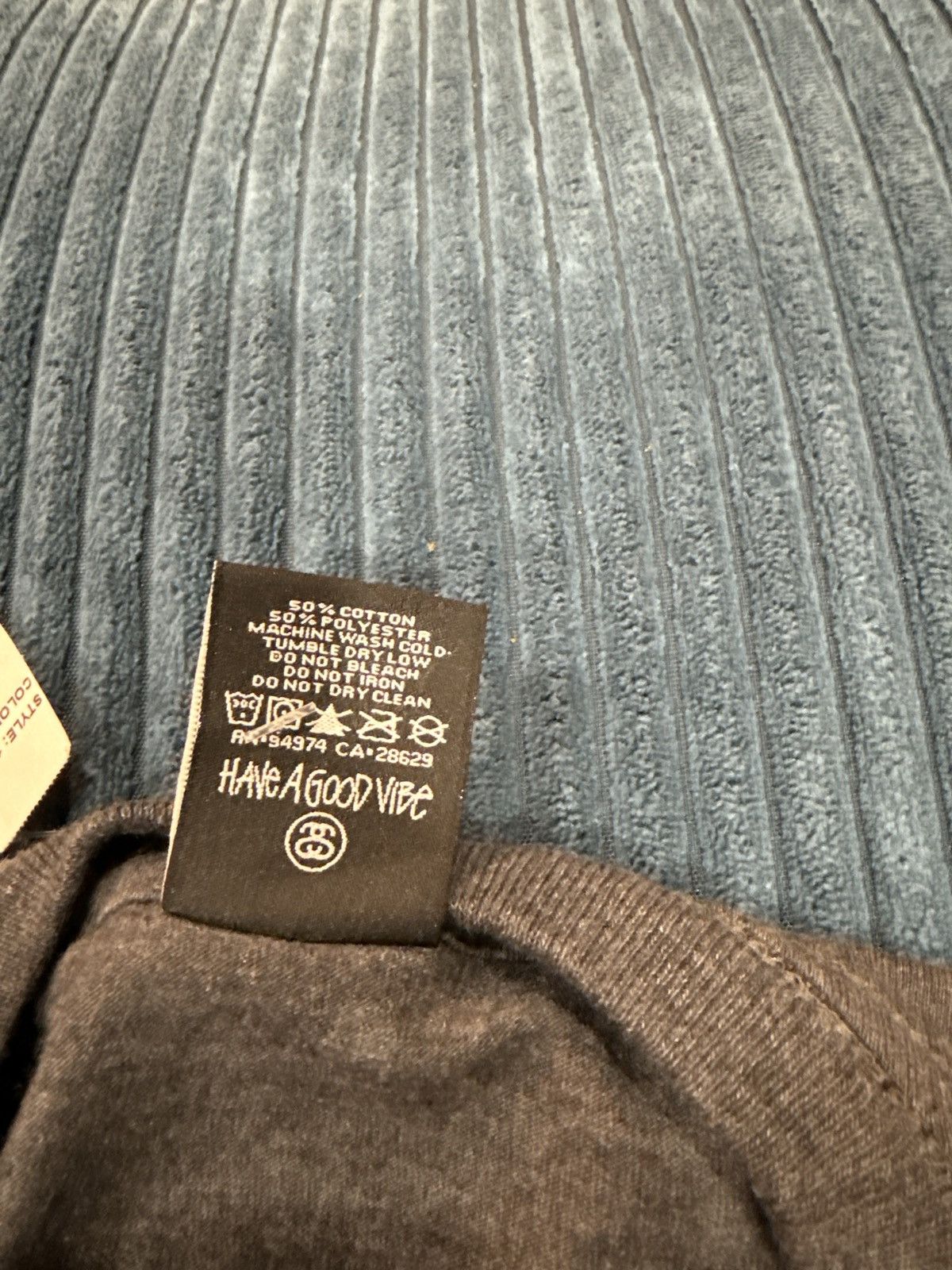 Stussy Dark grey STUSSY 🎱 Tee Size US L / EU 52-54 / 3 - 4 Thumbnail