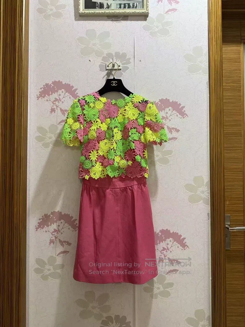 Valentino Valentino Leather dress Size S / US 4 / IT 40 - 1 Thumbnail
