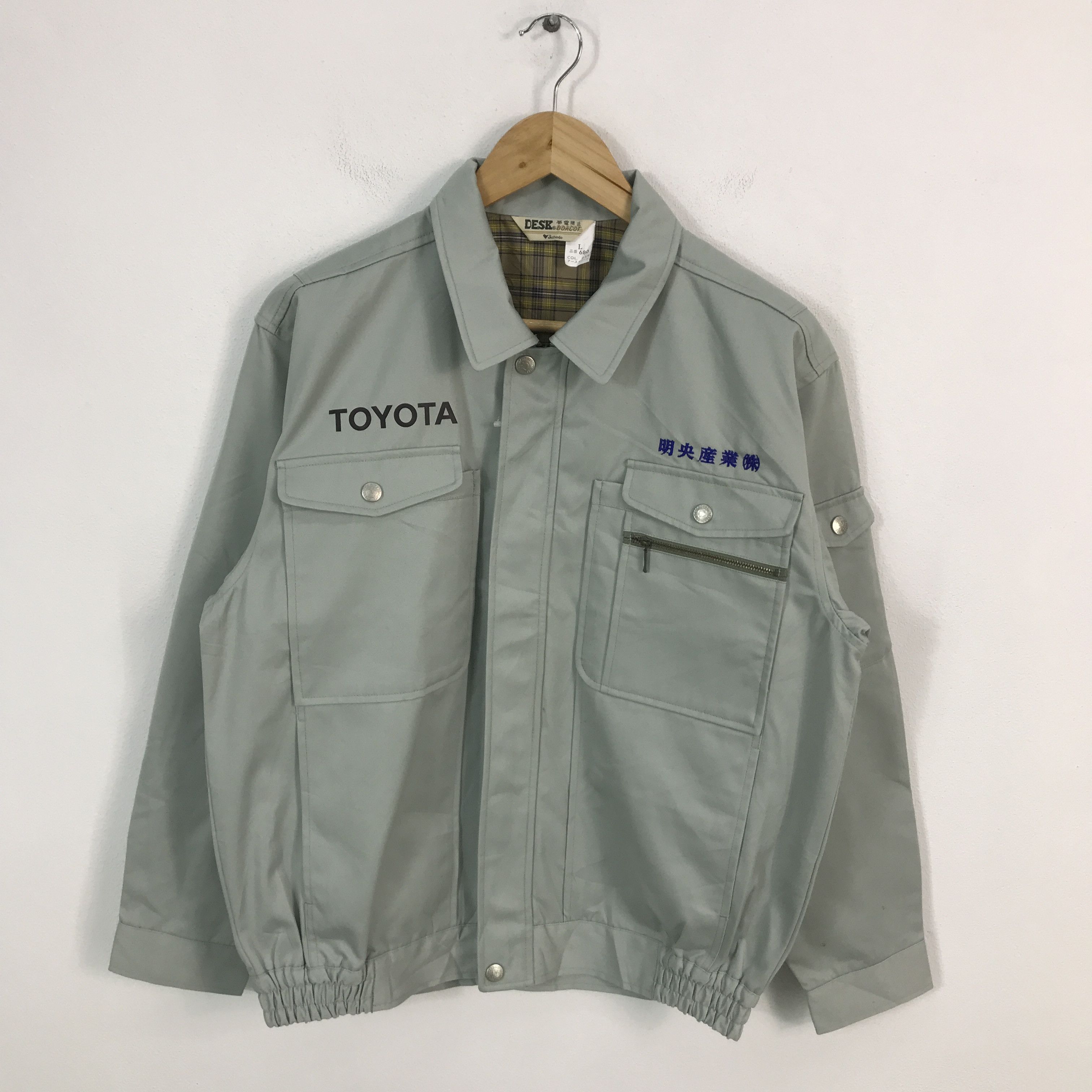 Japanese Brand × Sports Specialties Vtg Toyota motorsport uniform custom jacket Size US L / EU 52-54 / 3 - 2 Thumbnail