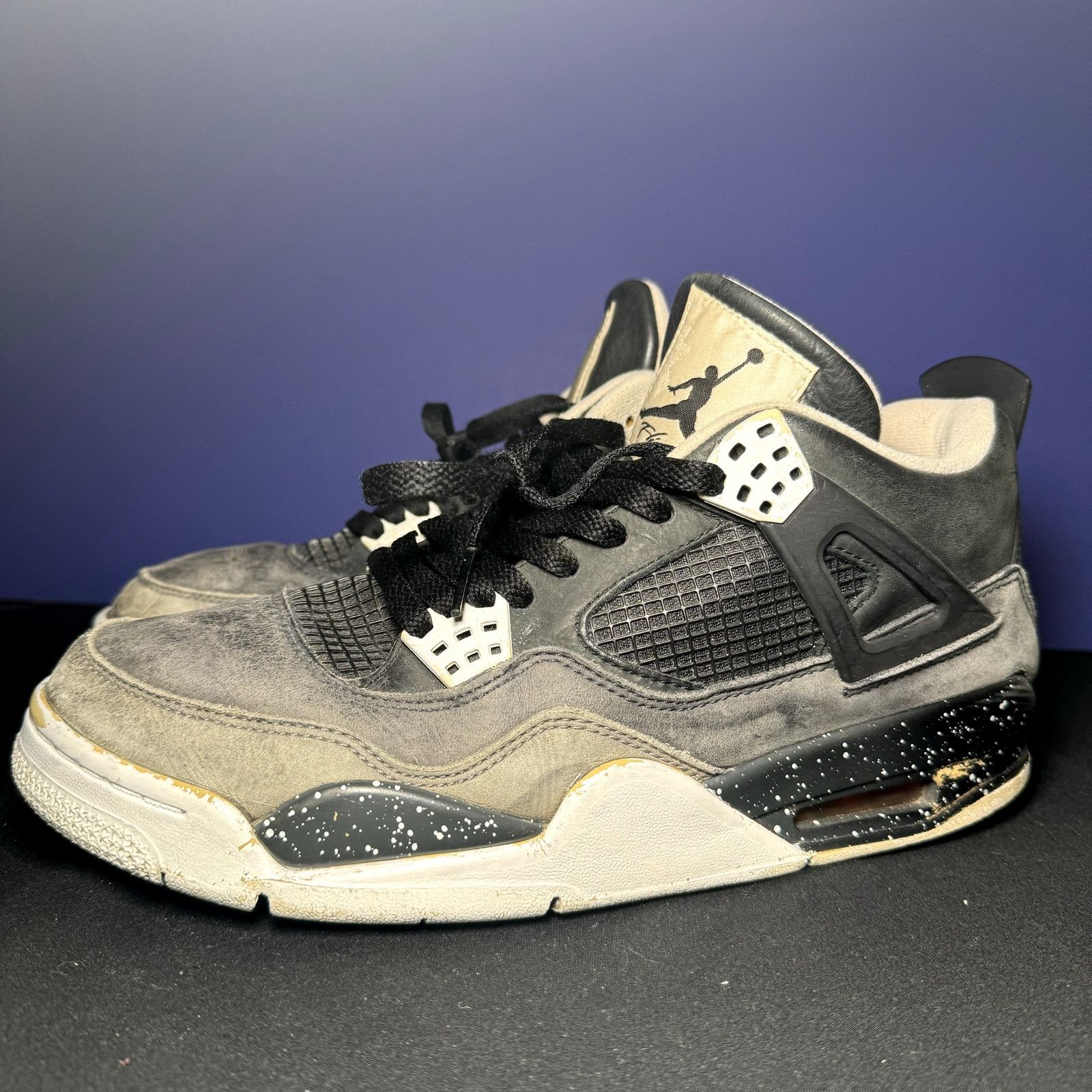 Jordan Brand × Nike Size 9.5 - Nike Air Jordan 4 Retro Fear 2013 Men's Shoes Size US 9.5 / EU 42-43 - 9 Thumbnail