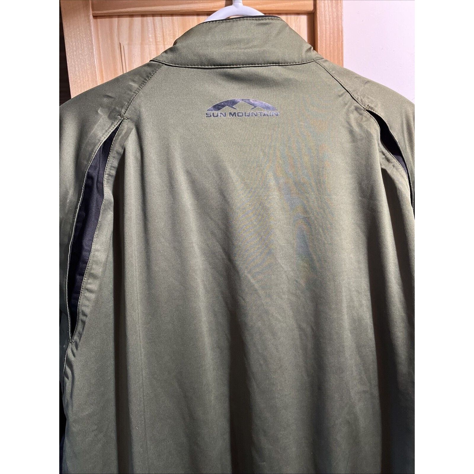 Other Sun Mountain Rainflex Mens Full Zip Golf Jacket Medium Green Size US M / EU 48-50 / 2 - 11 Thumbnail