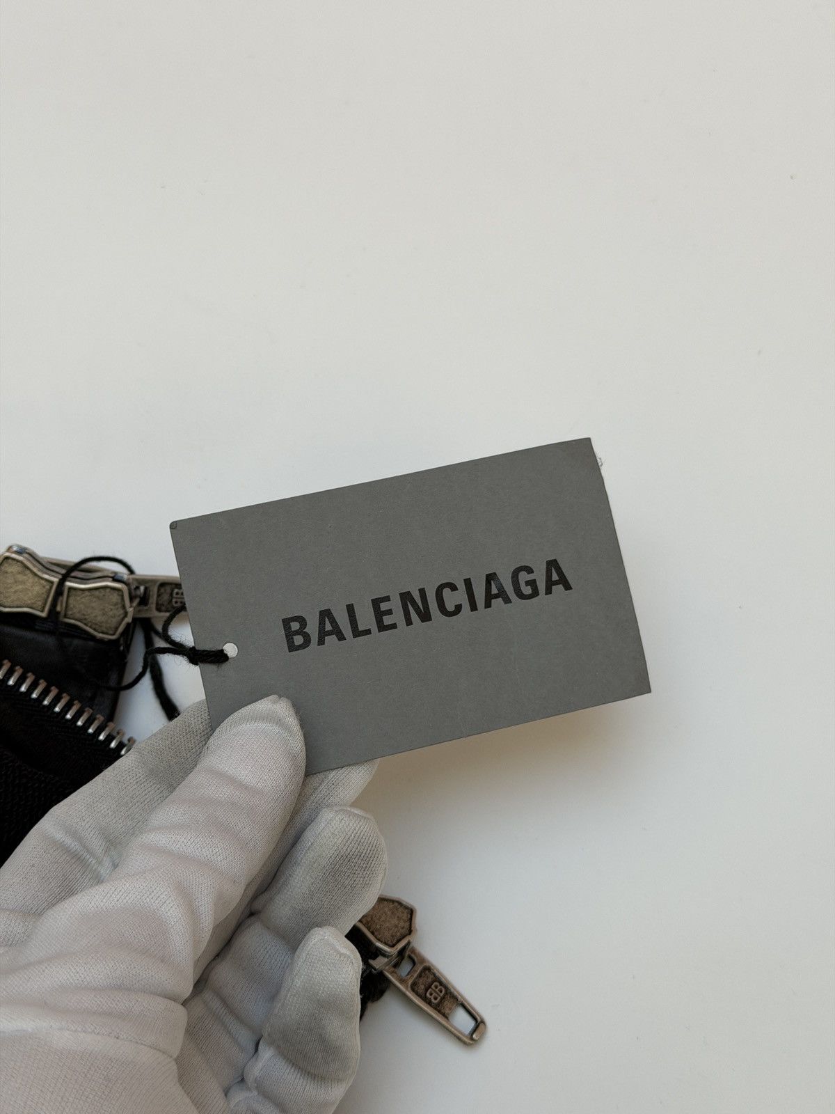 Balenciaga Balenciaga Shrunk Racer Hooded Layer Jacket Black Leather Size US XS / EU 42 / 0 - 19 Thumbnail