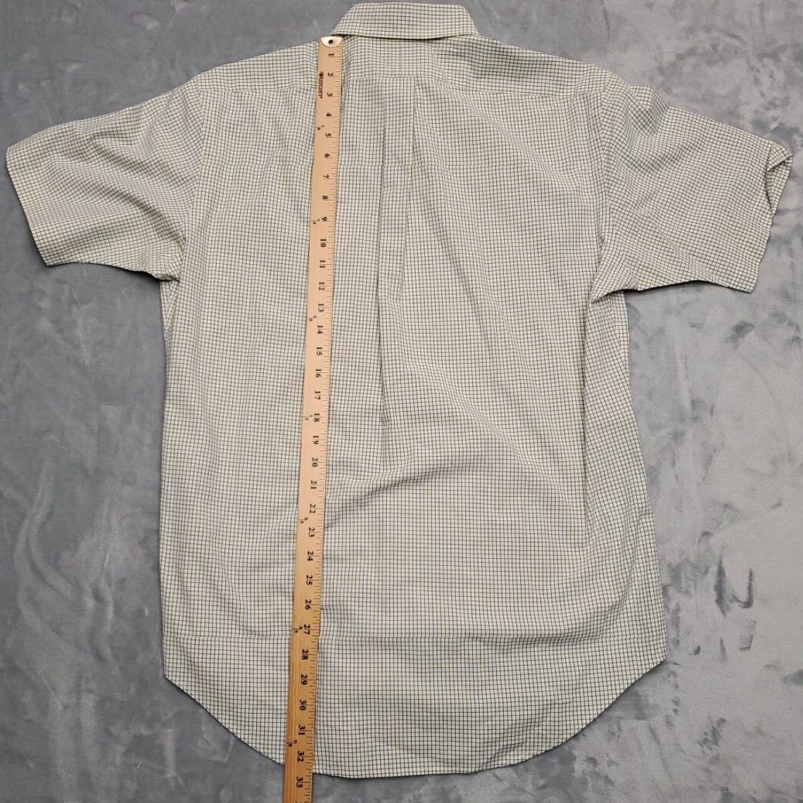 Ralph Lauren Ralph Lauren Shirt Men M Yellow Blue Check Classic Short Sleeve Pony Casual Size US M / EU 48-50 / 2 - 7 Thumbnail