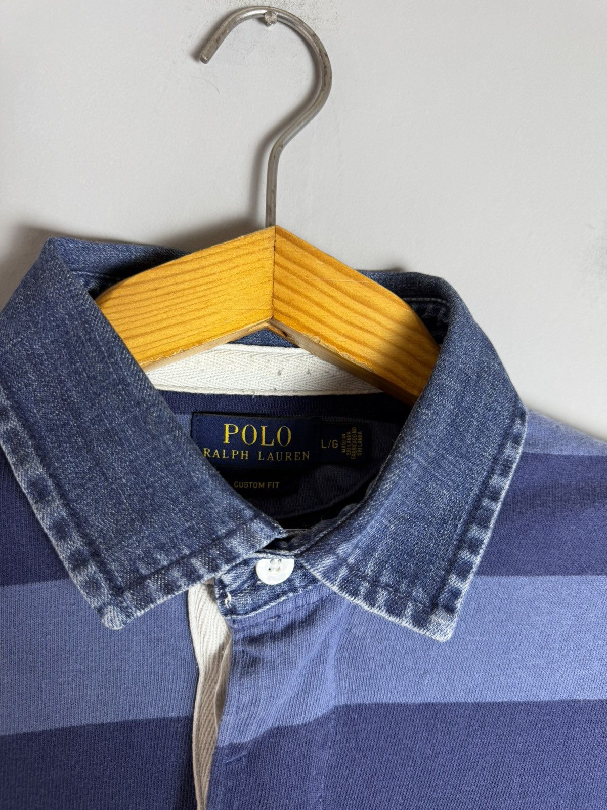 Polo Ralph Lauren Vintage Polo Ralph Lauren long sleeve rugby Size US L / EU 52-54 / 3 - 4 Thumbnail