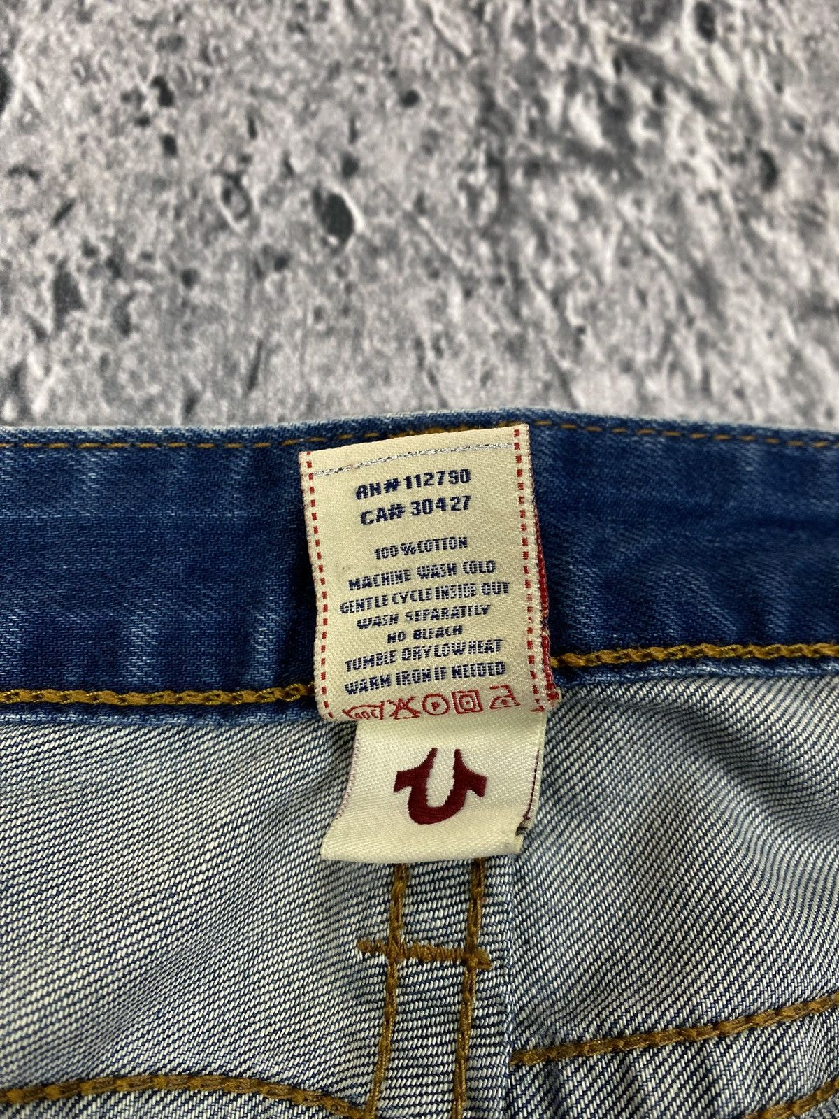 Japanese Brand × True Religion × Vintage True Religion Baggy Denim Pants Streetwear Size US 33 - 15 Thumbnail