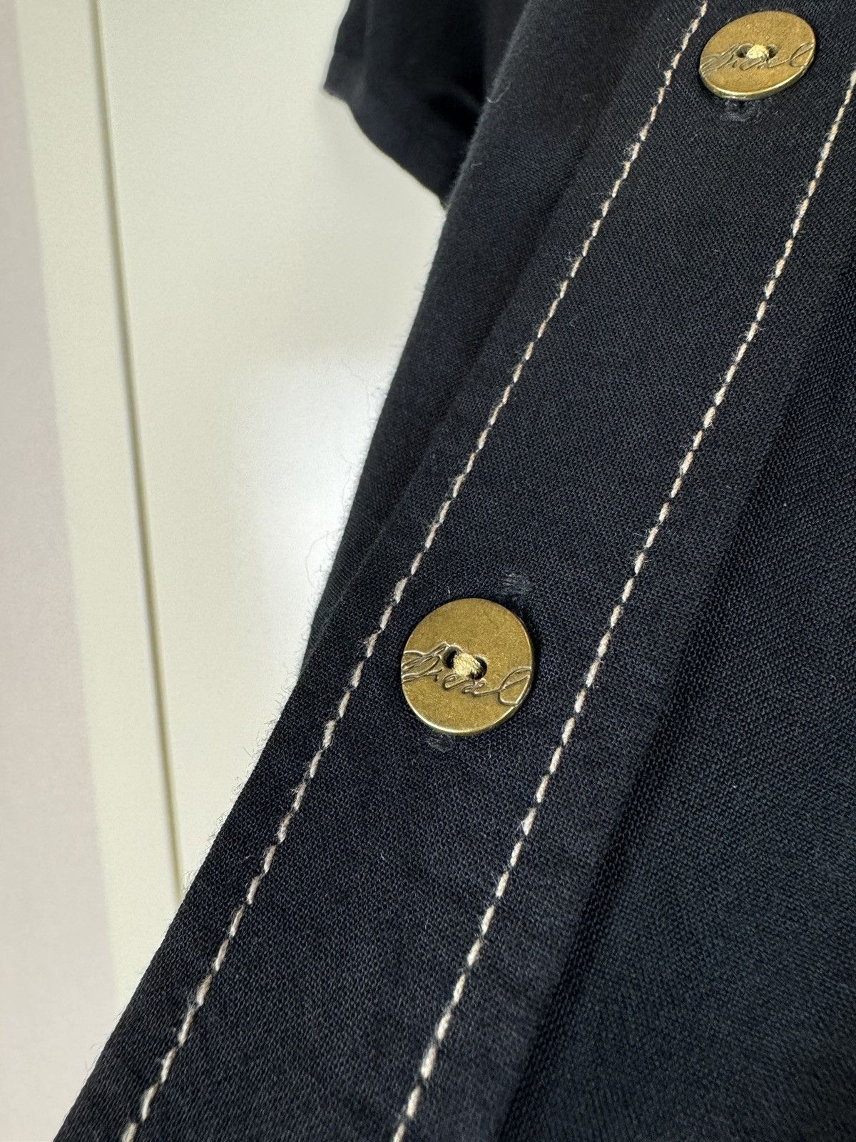 Diesel Diesel y2k opium grange button up shirt gothicgorp core xs Size XS / US 0-2 / IT 36-38 - 7 Thumbnail