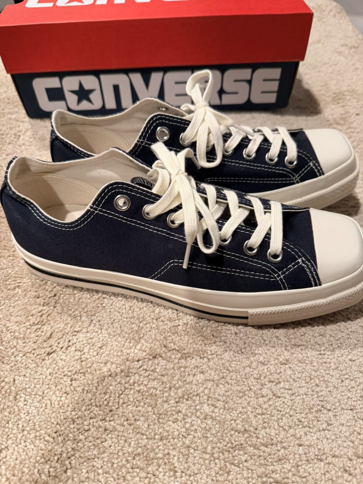 Converse Converse Square Toe Ox Japan Exclusive Chuck 70 Size US 8.5 / EU 41-42 - 4 Thumbnail