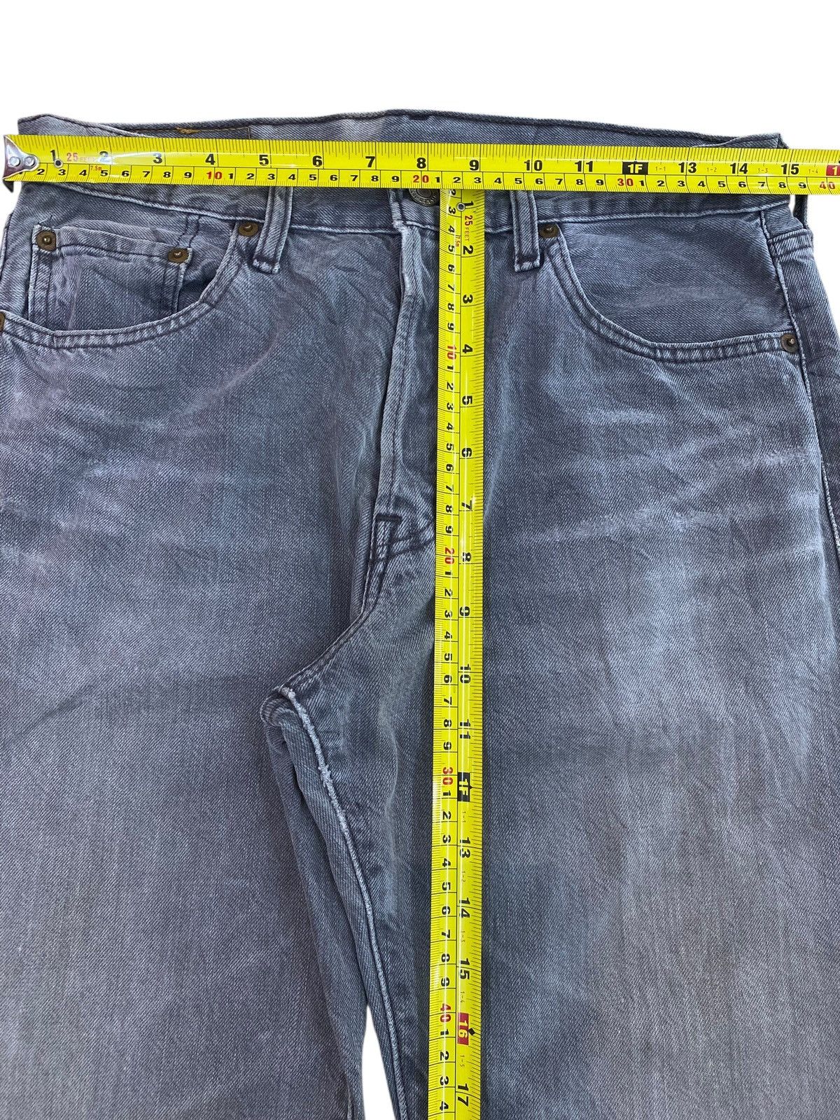 Levi's Levi’s Whiskered Light Wash Style Loose Jeans Size US 30 / EU 46 - 5 Thumbnail
