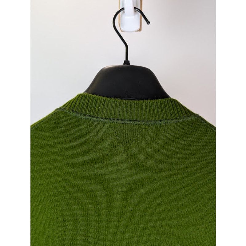 Bottega Veneta o1rshd1 Classic Cashmere Sweater in Olive Green Size US M / EU 48-50 / 2 - 16 Thumbnail