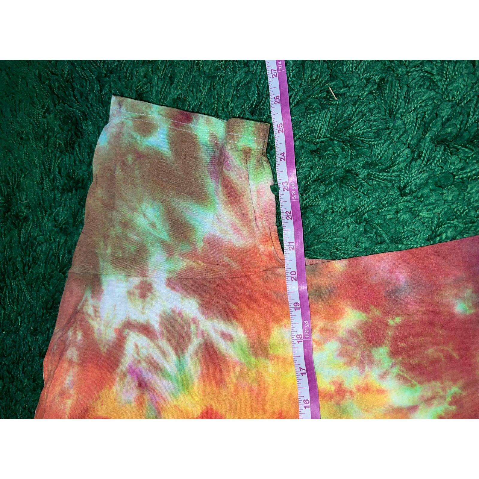 Hanes Hanes Comfort Soft Tie Dye Shirt Red Yellow Tee 2000s Large Size US L / EU 52-54 / 3 - 8 Thumbnail