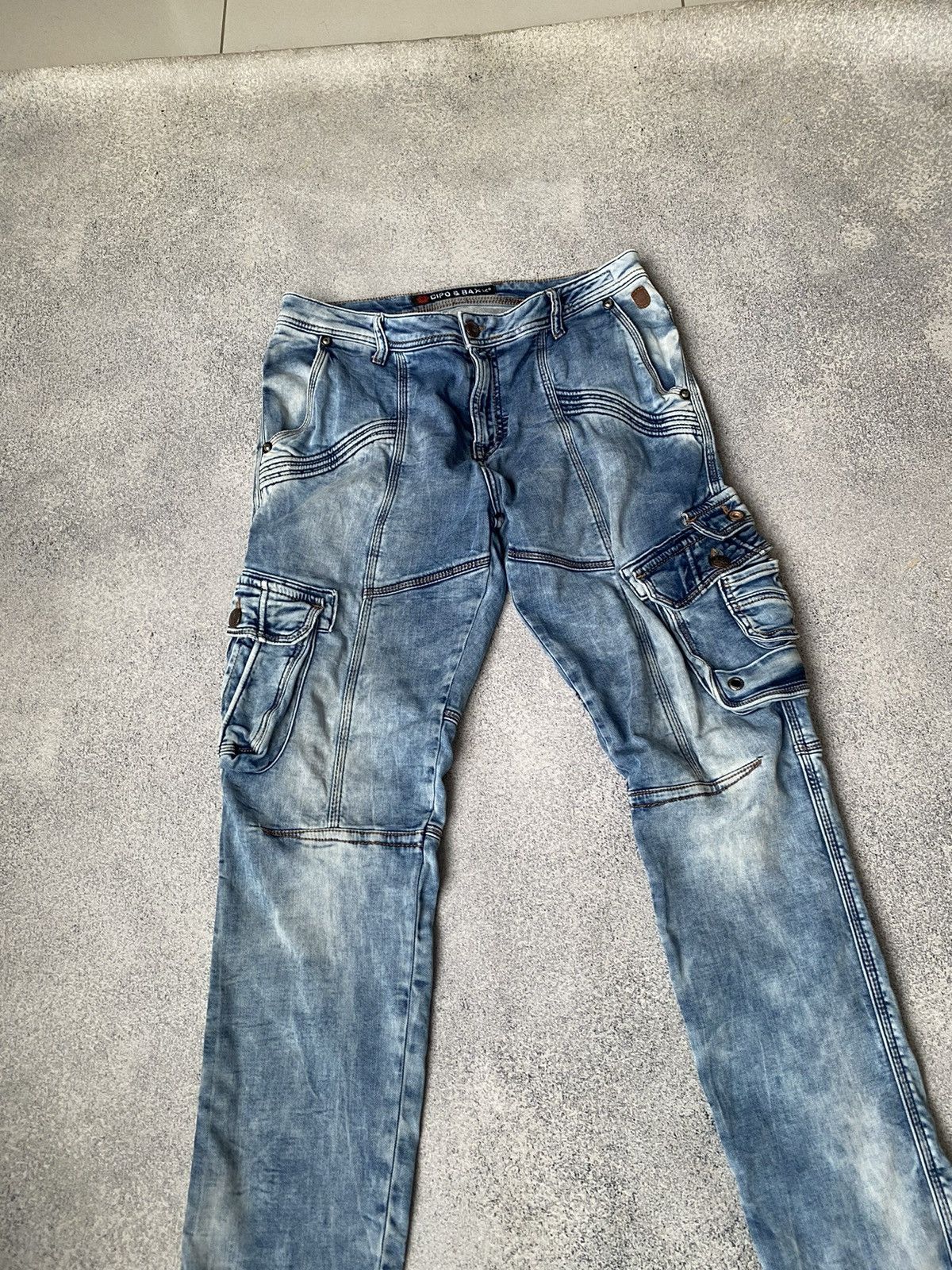 Japanese Brand × Vintage Vintage Cipo&baxx Archival Denim Japanese Style Pants Size US 34 / EU 50 - 6 Thumbnail