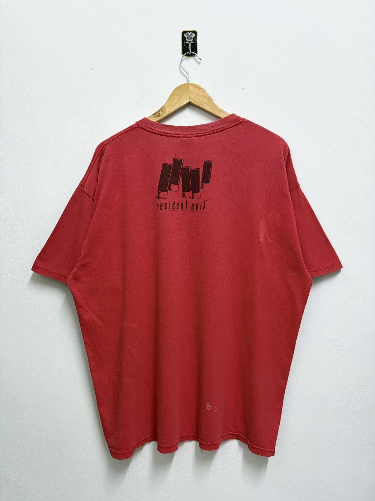 Vintage 2000’s Capcom Resident Evil - Zombie Repellent Promo T-Shirt Size US XL / EU 56 / 4 - 2 Thumbnail
