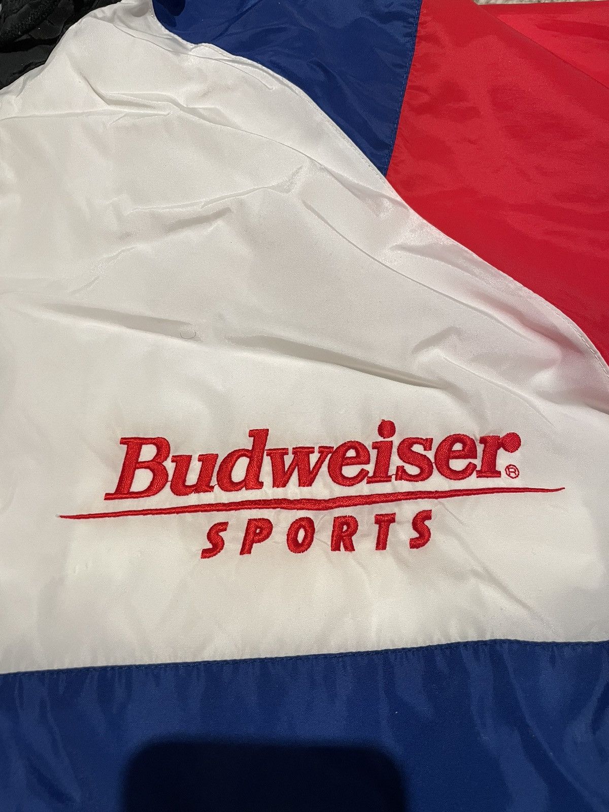 Budweiser × Vintage Vintage Budweiser Sports Jacket Size US L / EU 52-54 / 3 - 3 Thumbnail