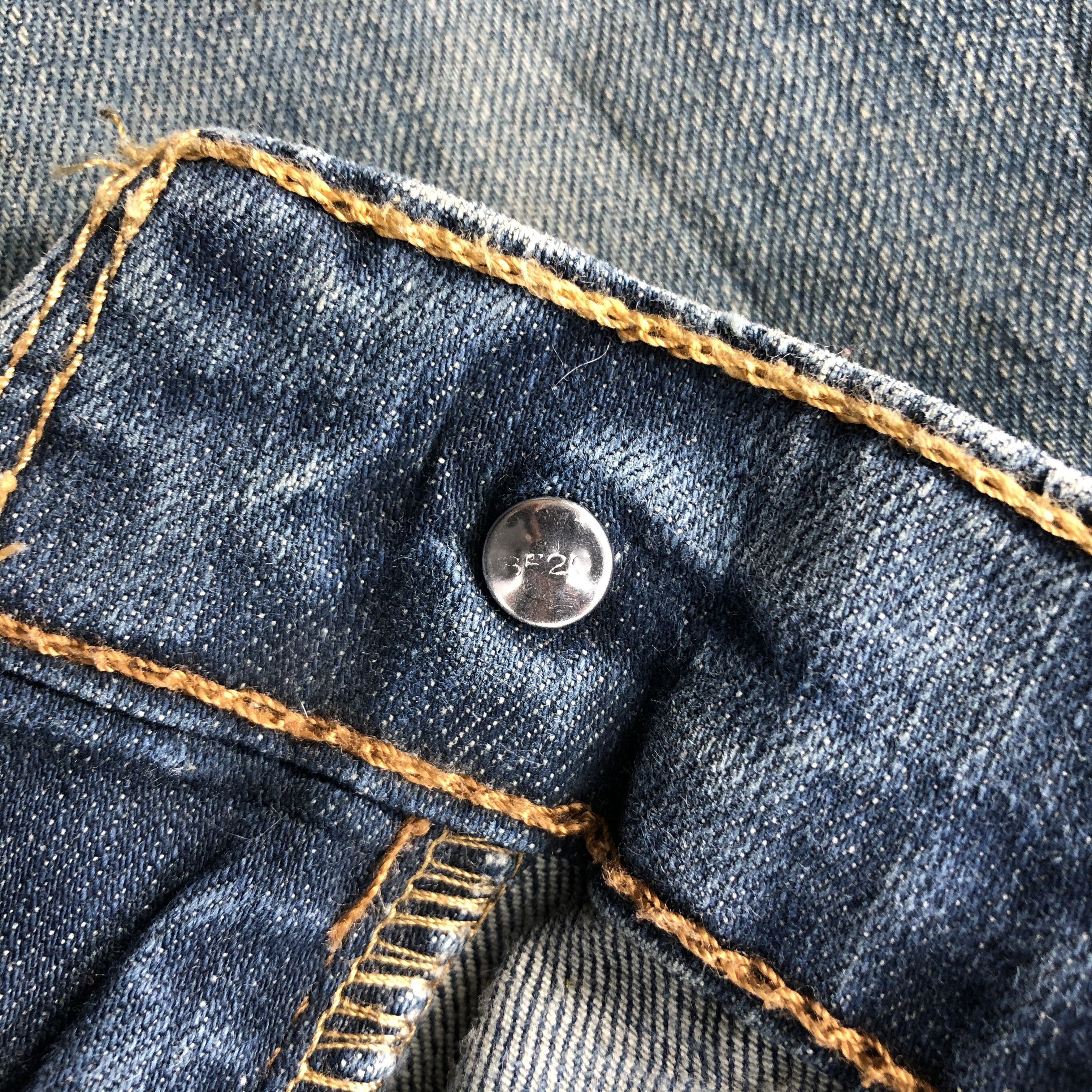 Levi's Vintage Levis 514 Jeans Dirty Blue Wash Denim KJ569 Size US 32 / EU 48 - 8 Thumbnail