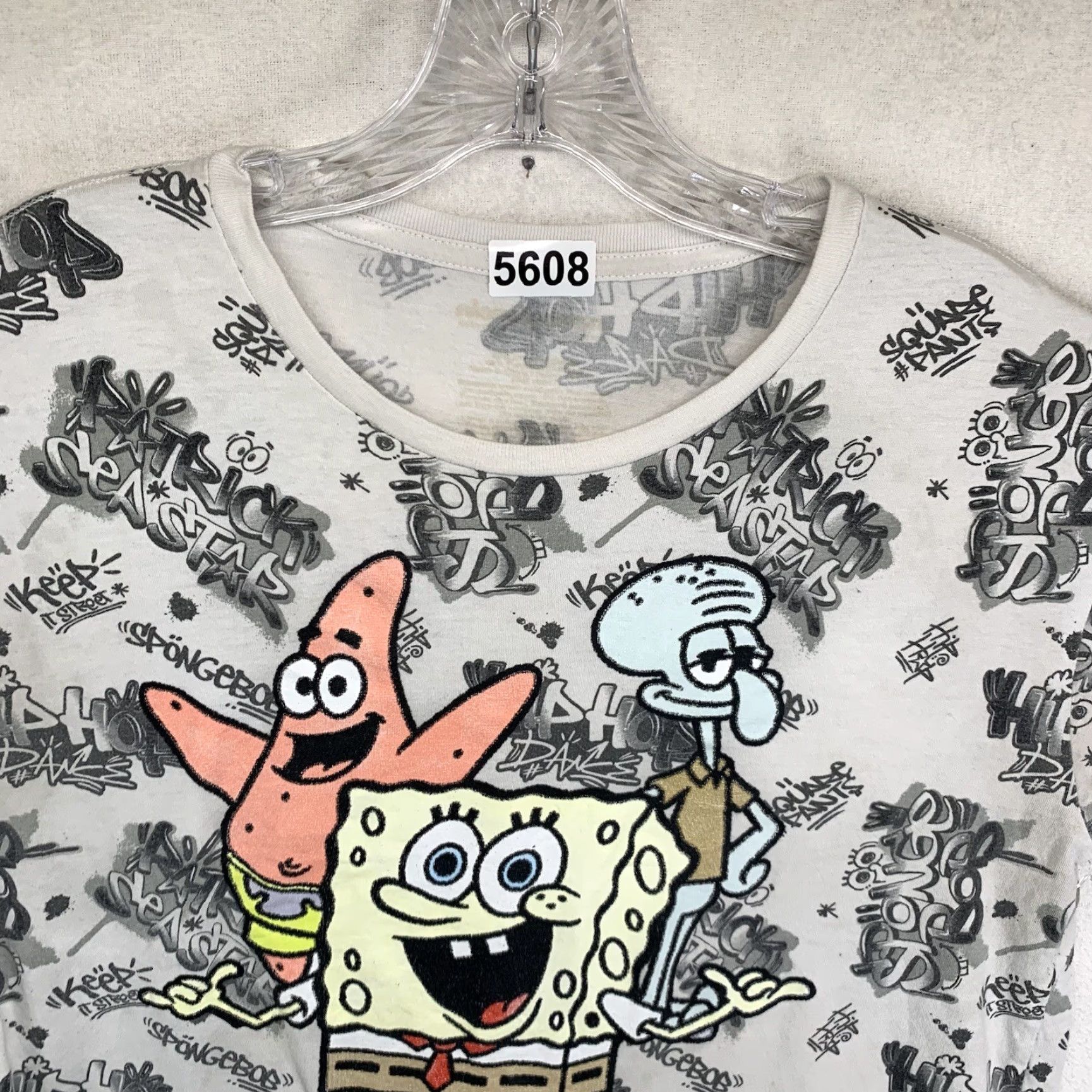 Nickelodeon SpongeBob SquarePants Nickelodeon T Shirt Crewneck Adult Medium Size US M / EU 48-50 / 2 - 7 Thumbnail