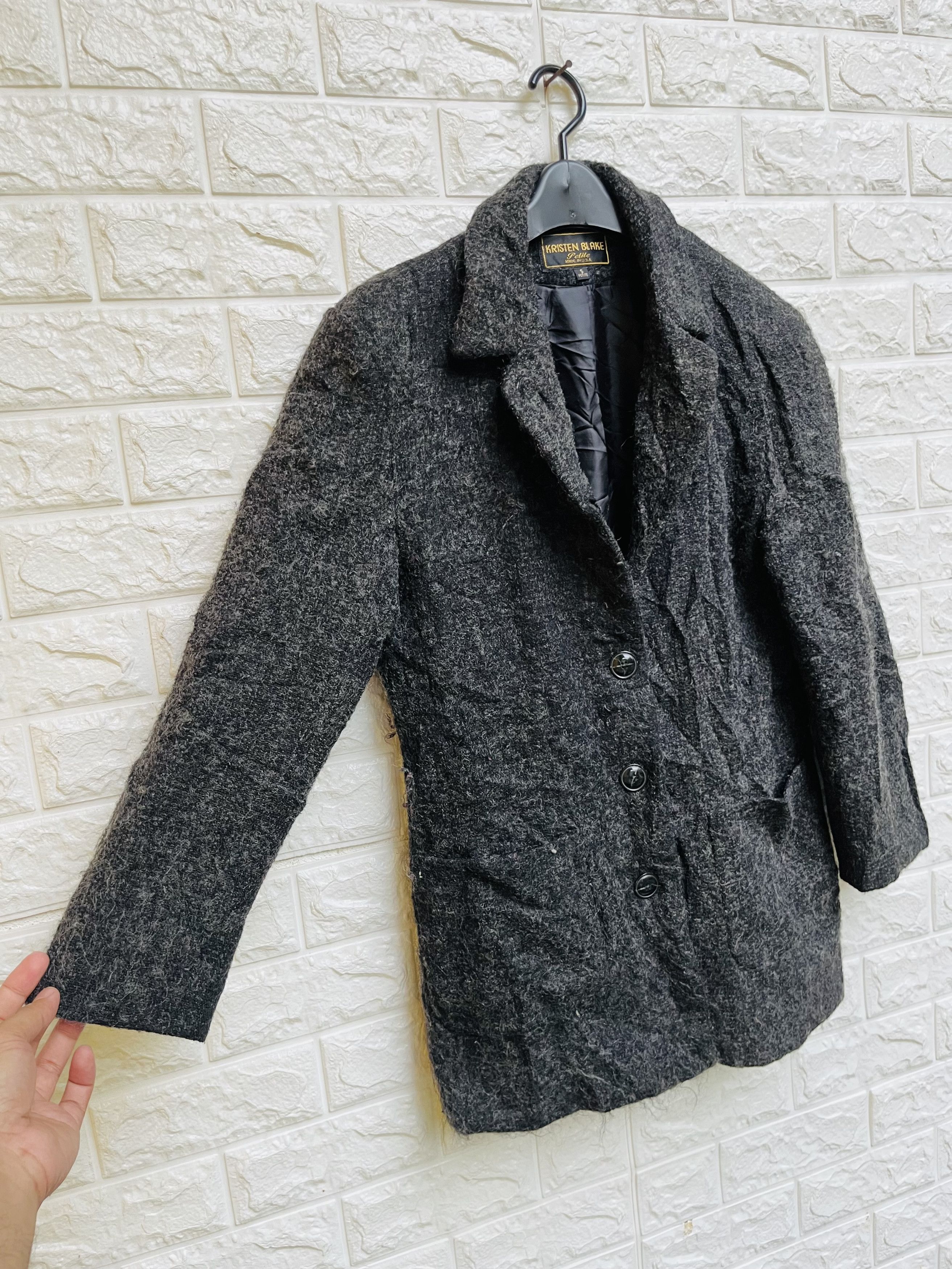 Japanese Brand × Vintage Vintage Kristen Blake Wool Jacket Designer Fashion Style Size M / US 6-8 / IT 42-44 - 4 Thumbnail