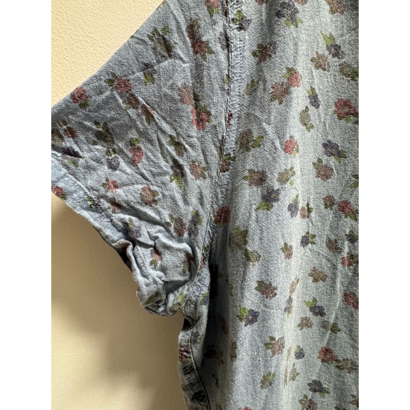 Deus Ex Machina Deus Ex Machina Floral Shirt – Vintage Wash – Size M Size US M / EU 48-50 / 2 - 8 Thumbnail