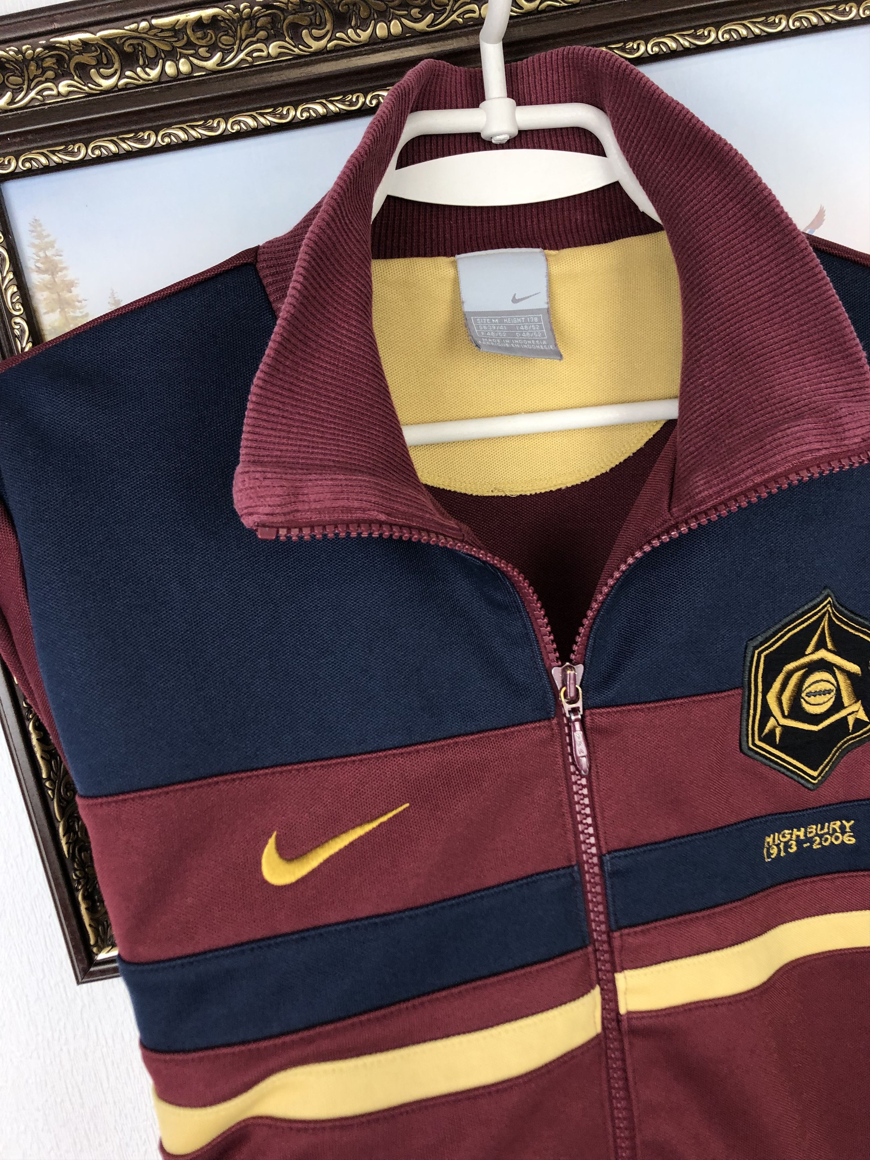 Nike Vintage Nike Arsenal Highbury 2006 Jacket Legend Track Hype Size US M / EU 48-50 / 2 - 4 Thumbnail