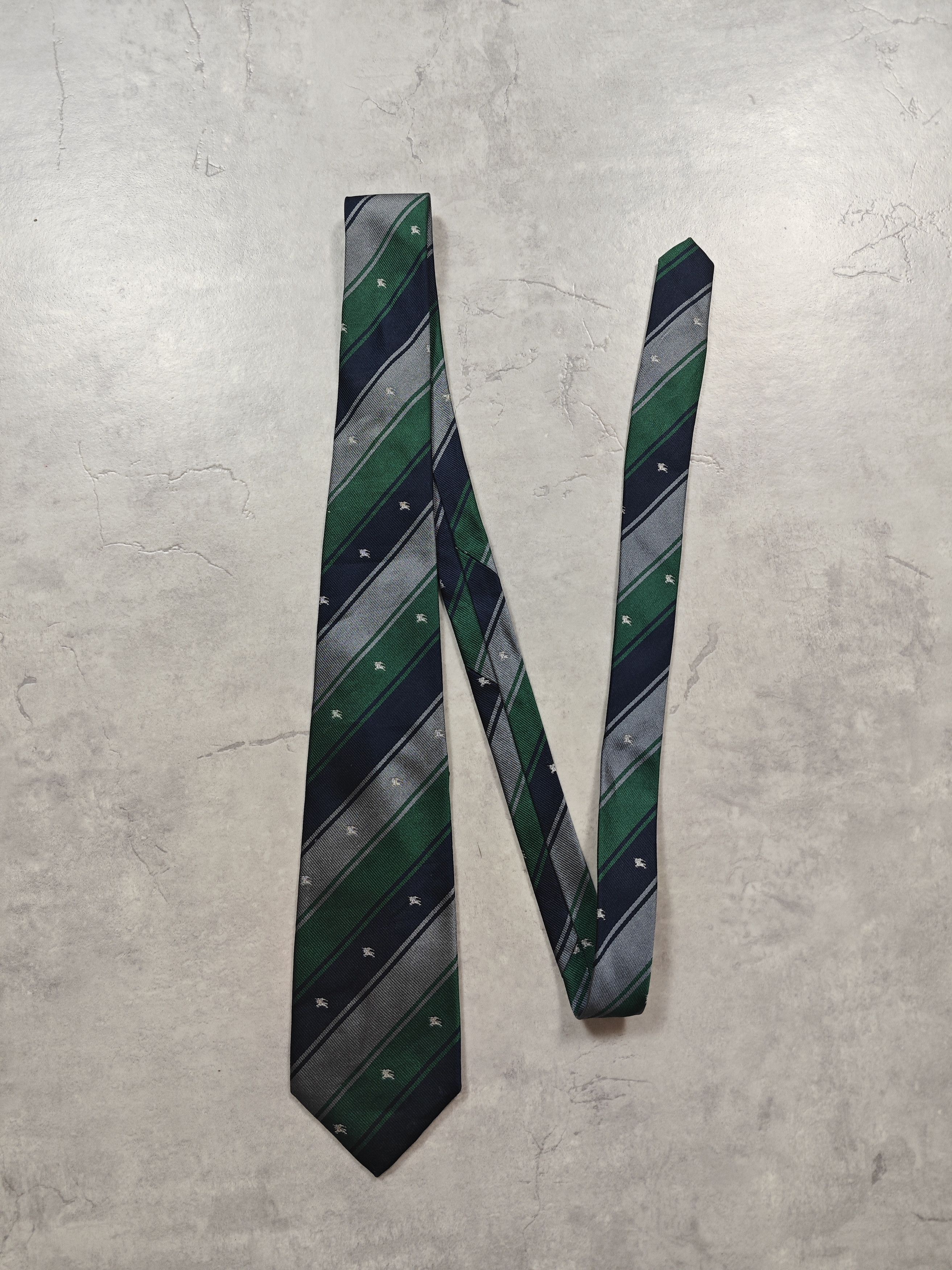Burberry Burberry Vintage Silk Tie Size ONE SIZE - 1 Thumbnail