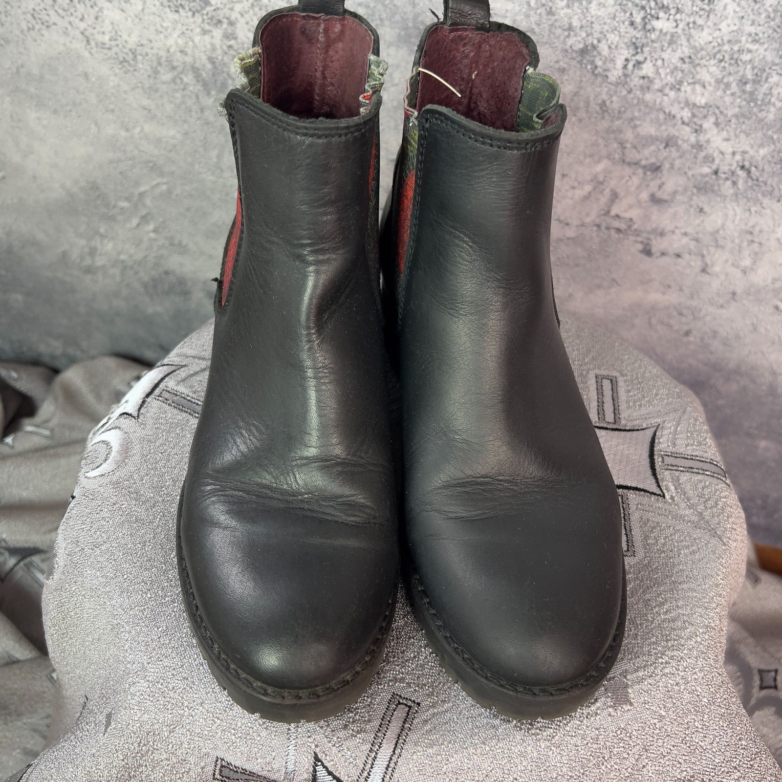 Desigual Desigual Women s Leather Boots Size 39 Black ` Size US 9 / IT 39 - 3 Thumbnail