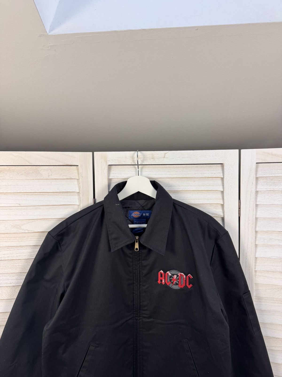 Dickies Men’s Casual Rare Work Jacket Dickies Ac/Dc Custom Big Logo Size US M / EU 48-50 / 2 - 1 Thumbnail