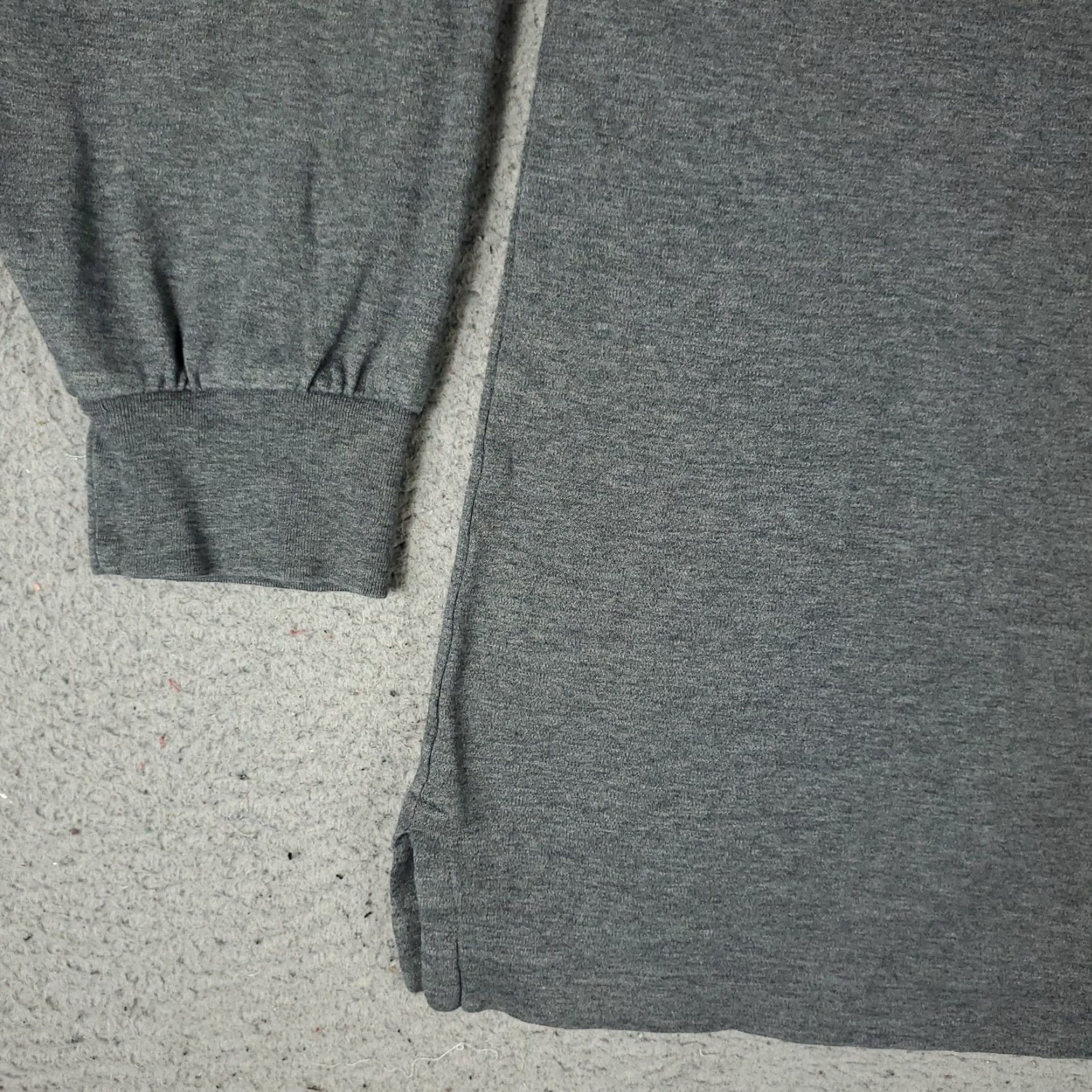 Ralph Lauren Polo Shirt Mens 3XLT Gray Long Sleeve Casual Activewear