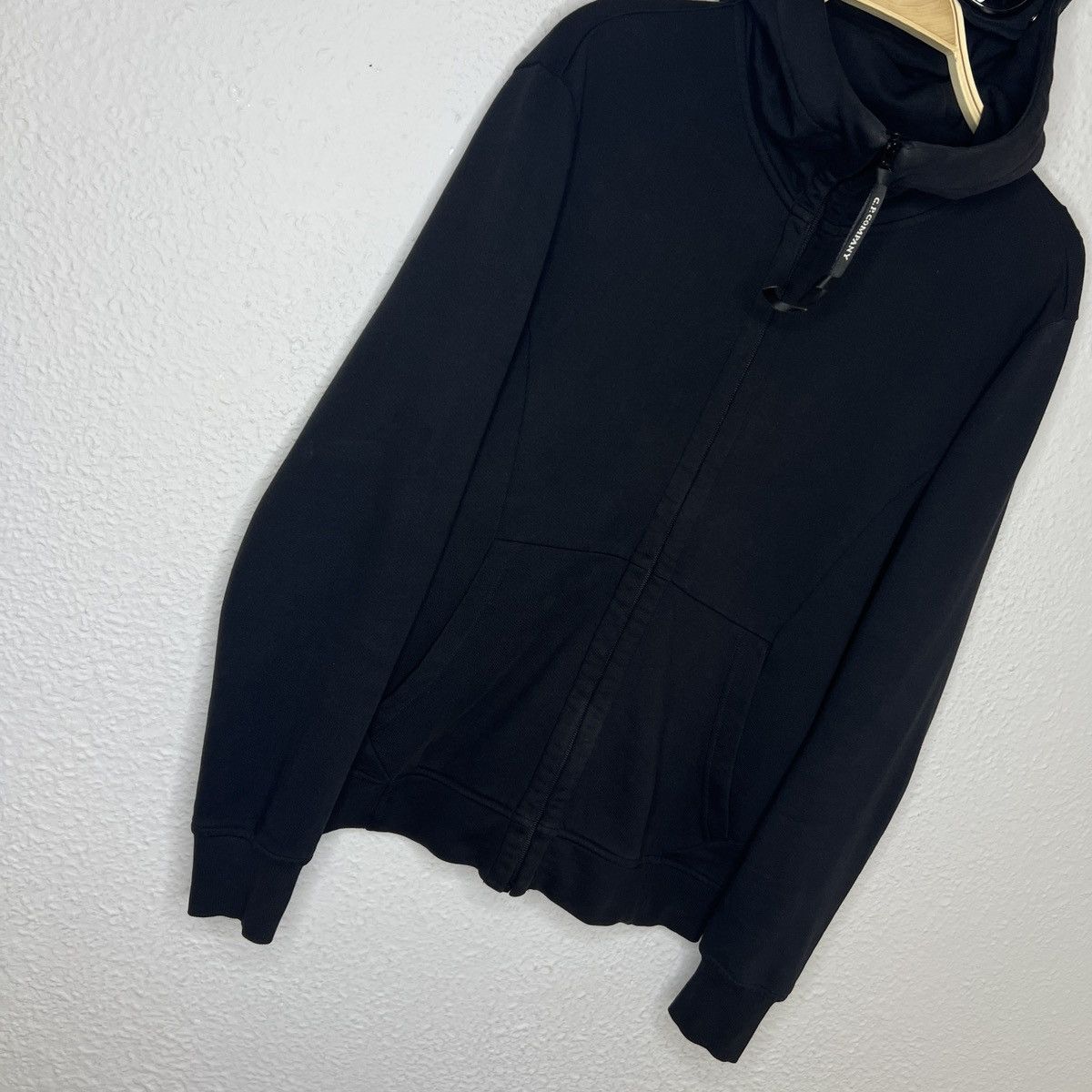 C.P. Company C.P. Company Goggle Hoodie Full Zip Sweatshirt size M Black Size US M / EU 48-50 / 2 - 2 Thumbnail