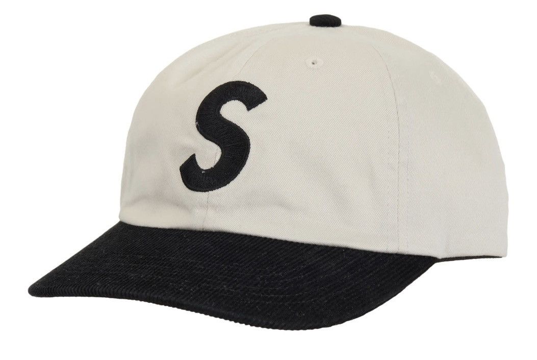 image of Supreme 2 Tone S Logo Panel in Stone, Men's