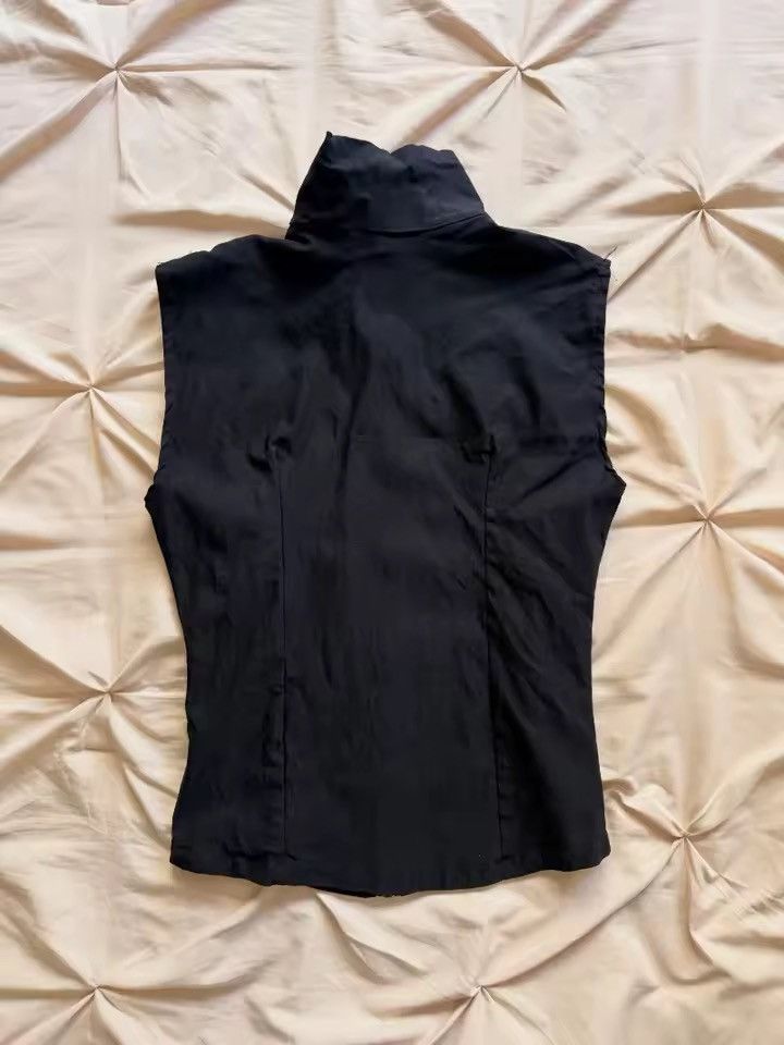 Japanese Brand Y2K style punk rivets zipper retro top blouse Size S / US 4 / IT 40 - 4 Thumbnail