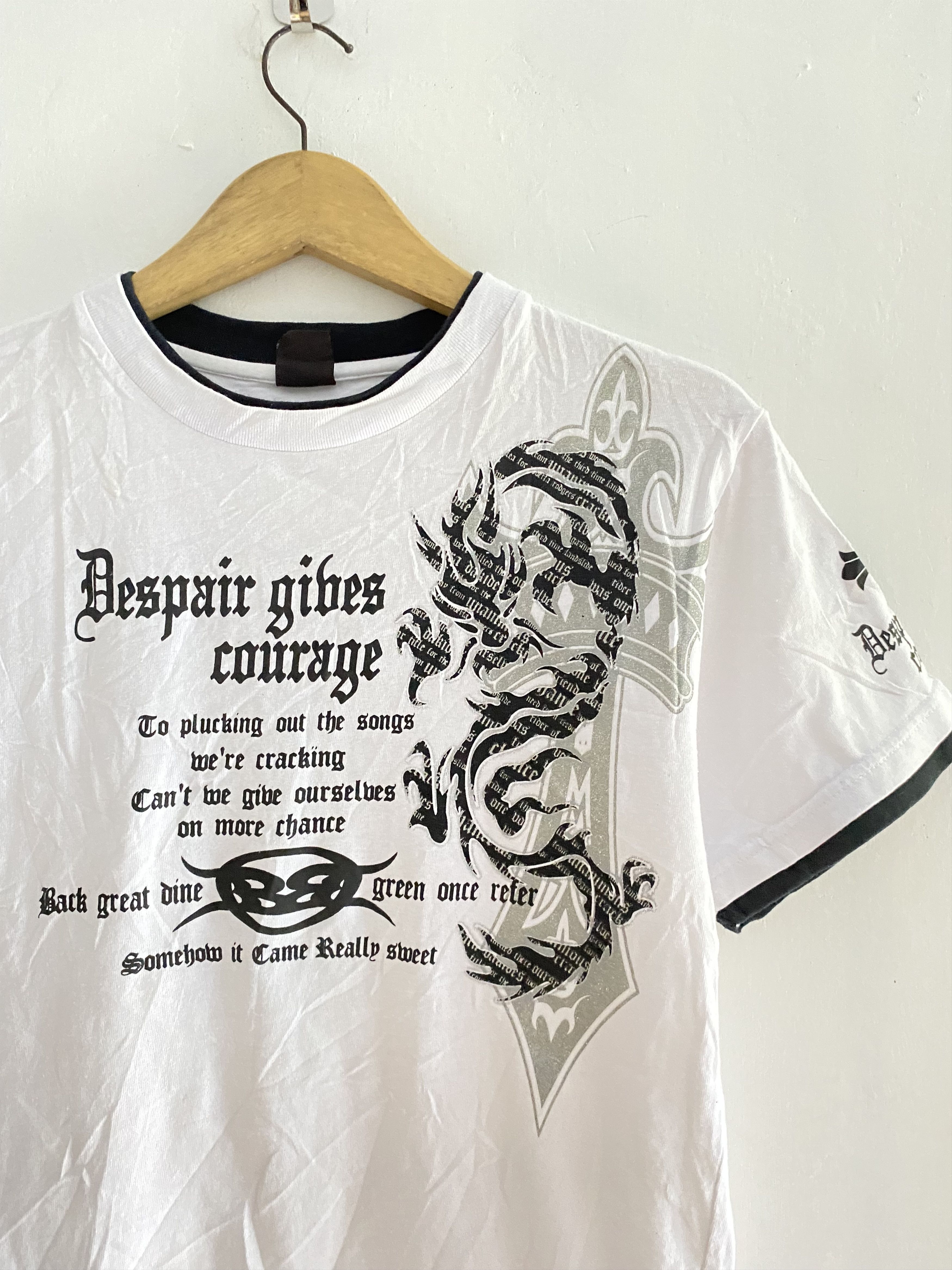 PPFM Japanese beaumere poem dragon double layers tee Size US M / EU 48-50 / 2 - 3 Thumbnail
