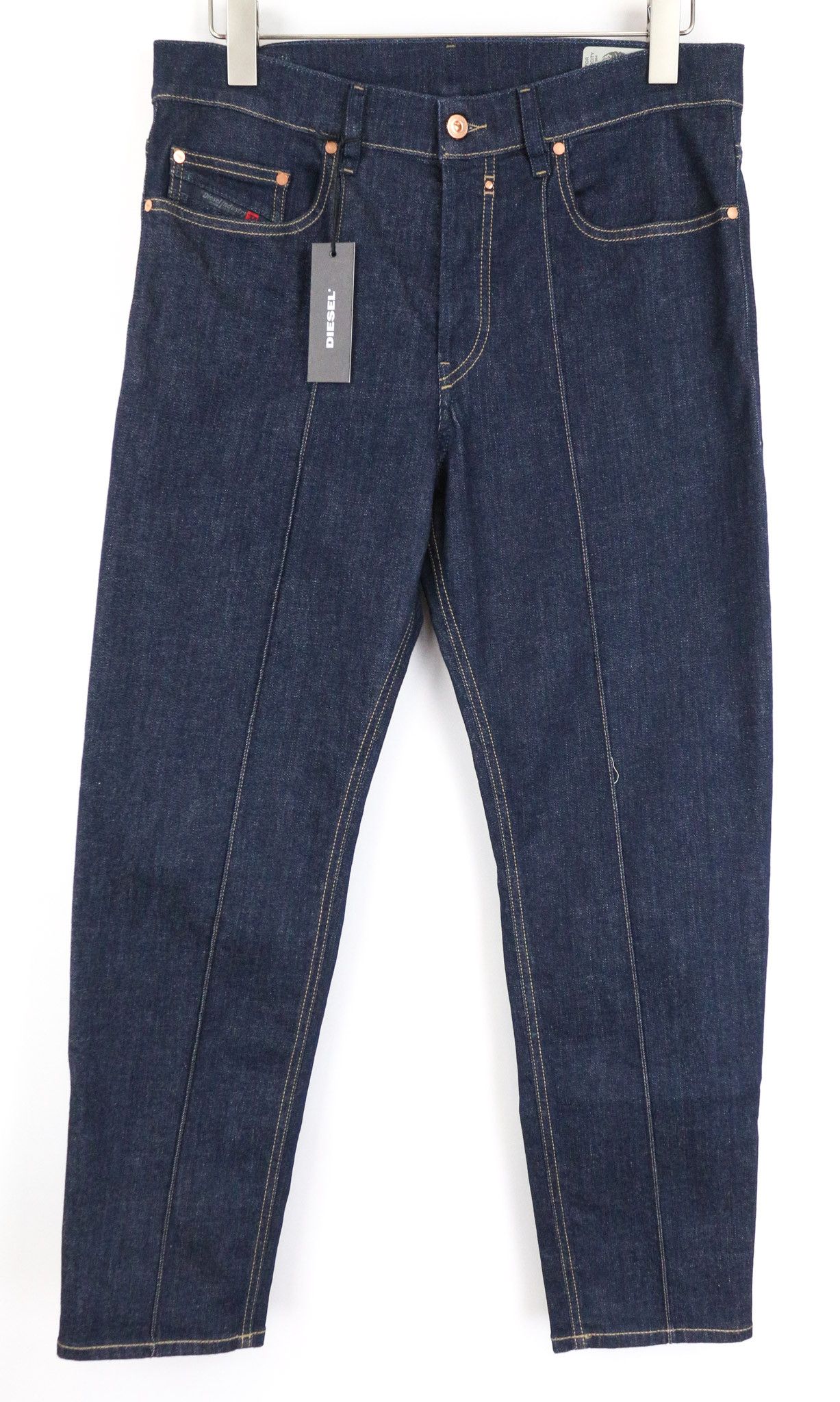 Diesel JIFER-P 0688B W32/L32 Blue Slim Taper Stretch Jeans 75626 Size US 32 / EU 48 - 1 Thumbnail