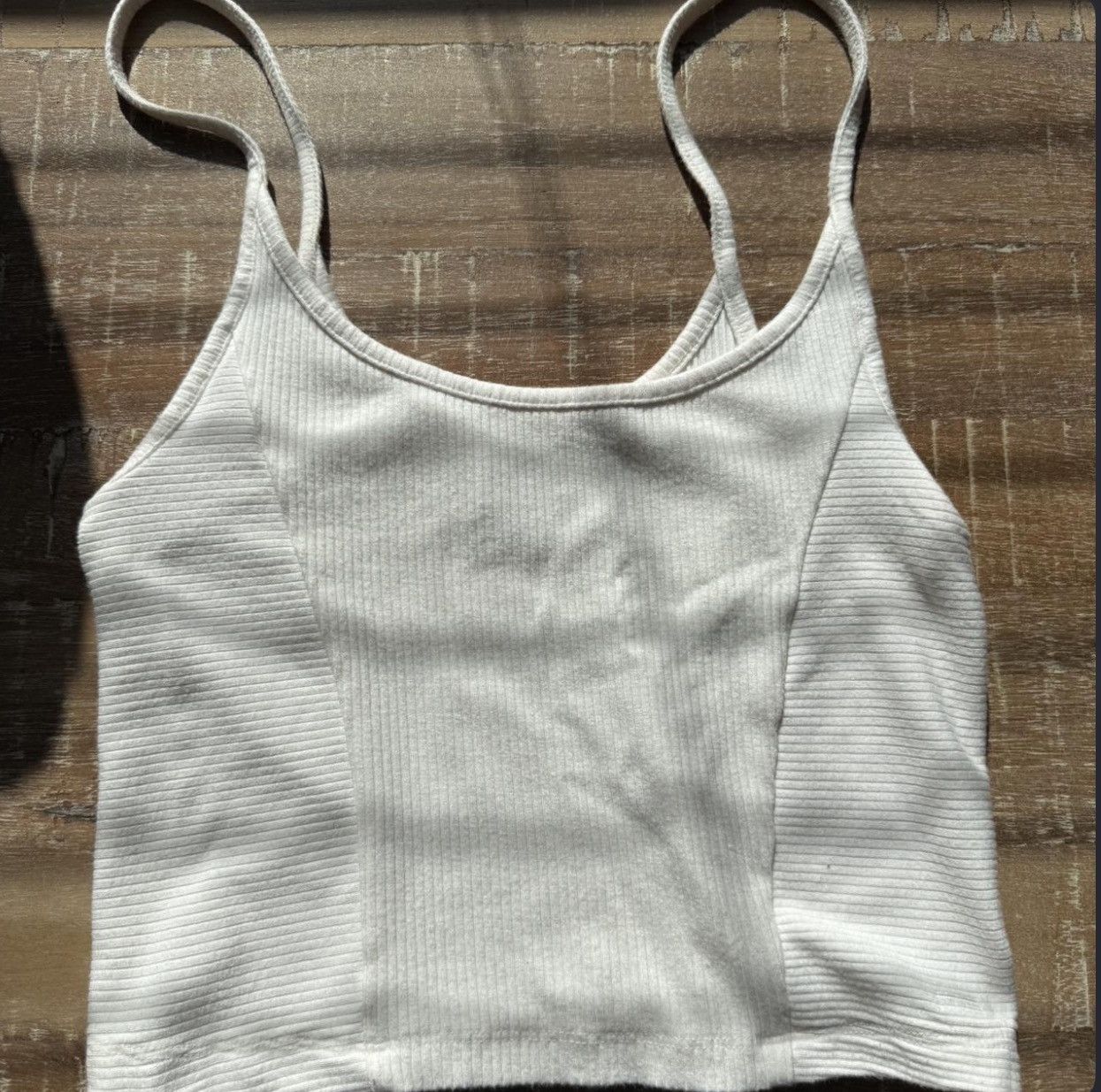 Urban Outfitters urban outfitters bdg white cropped tank top Size M / US 6-8 / IT 42-44 - 1 Thumbnail