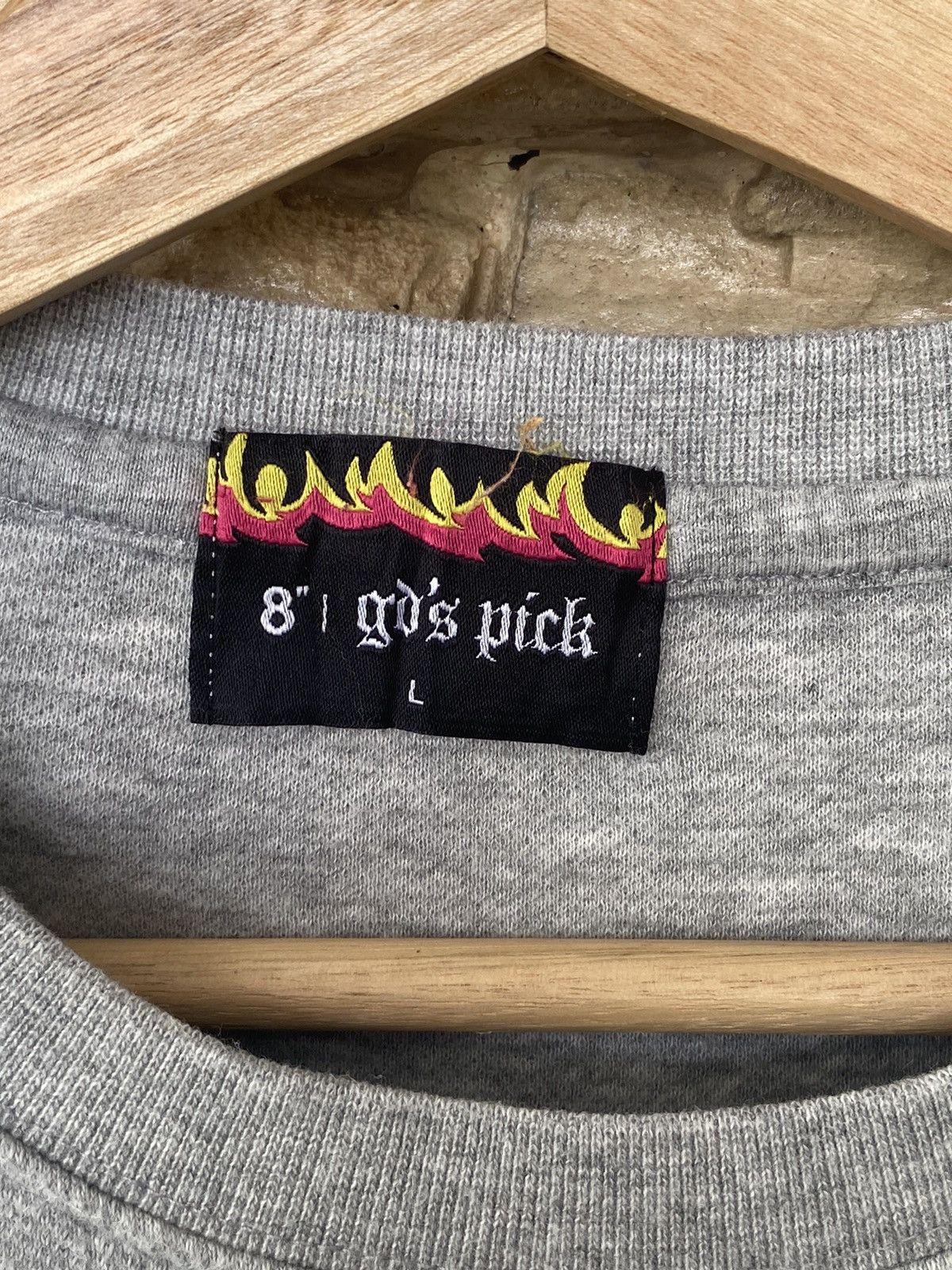 8 by YOOX × Japanese Brand G Dragon X 8 Seconds Logo Crewneck Sweatshirt Size US L / EU 52-54 / 3 - 7 Thumbnail