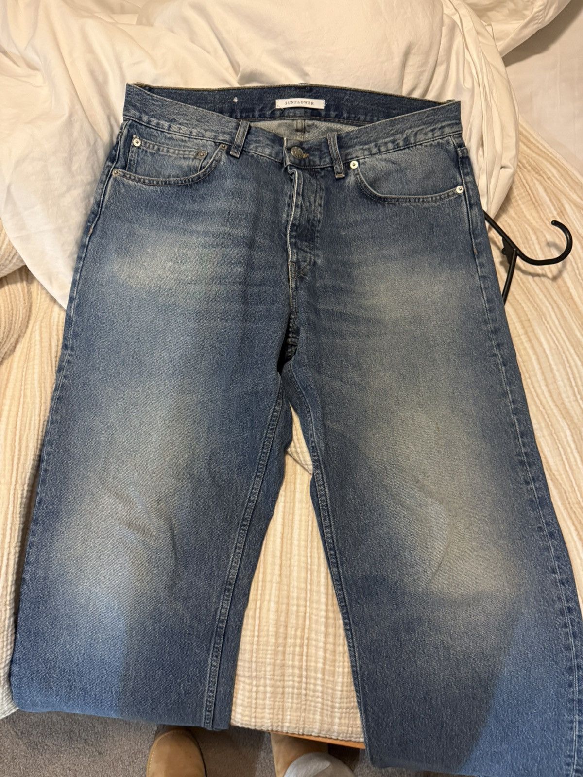 Sunflower Sunflower Light Denim Jeans Size US 33 - 1 Thumbnail