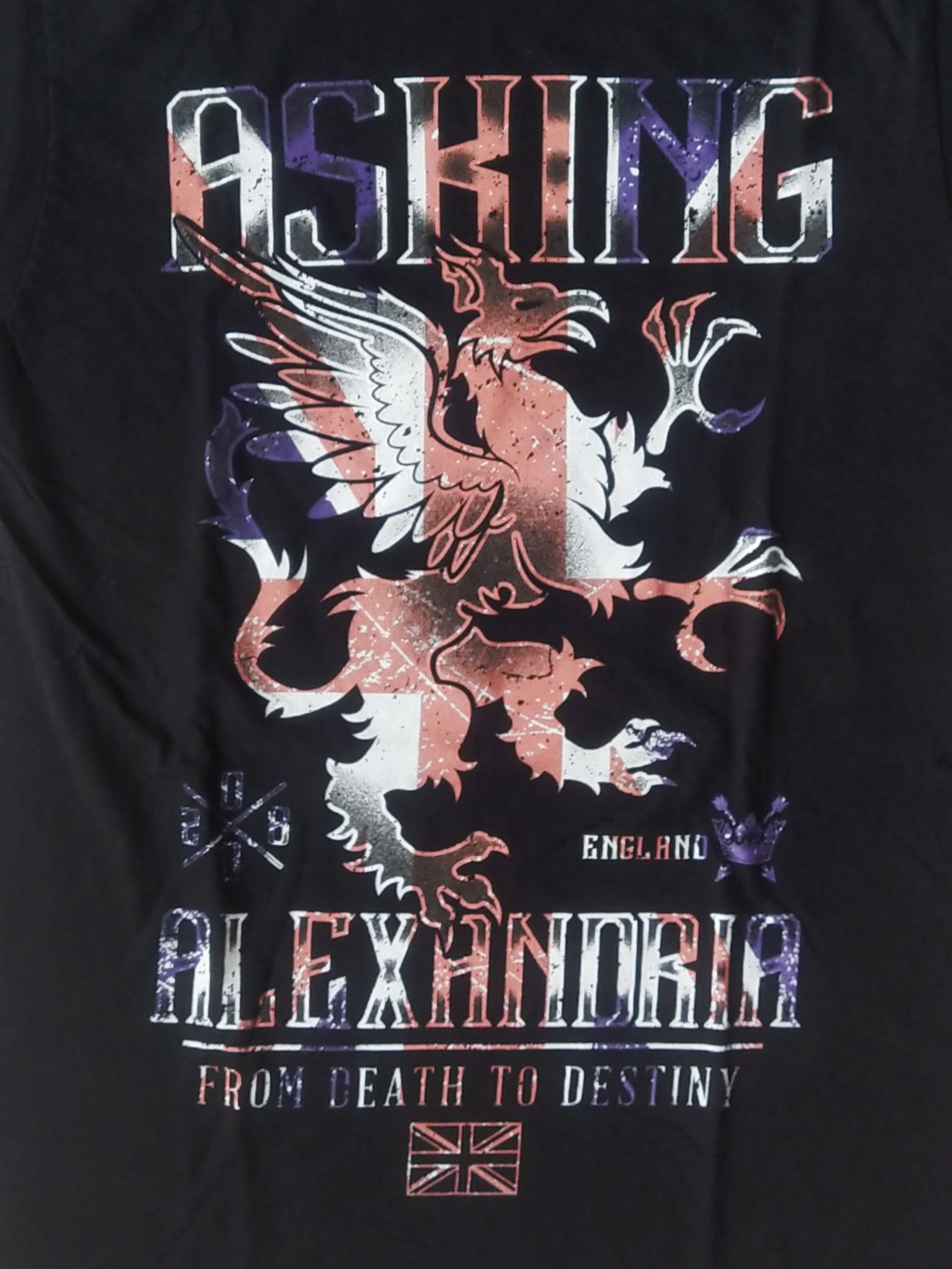 Band Tees Asking Alexandria England Band Tee Metal Rock Metalcore Size US M / EU 48-50 / 2 - 2 Thumbnail