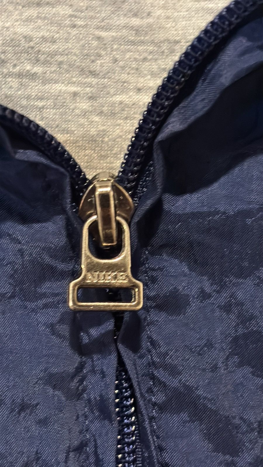Nike Vintage Nike‎ Navy Blue Windbreaker XXL Size US XXL / EU 58 / 5 - 4 Thumbnail