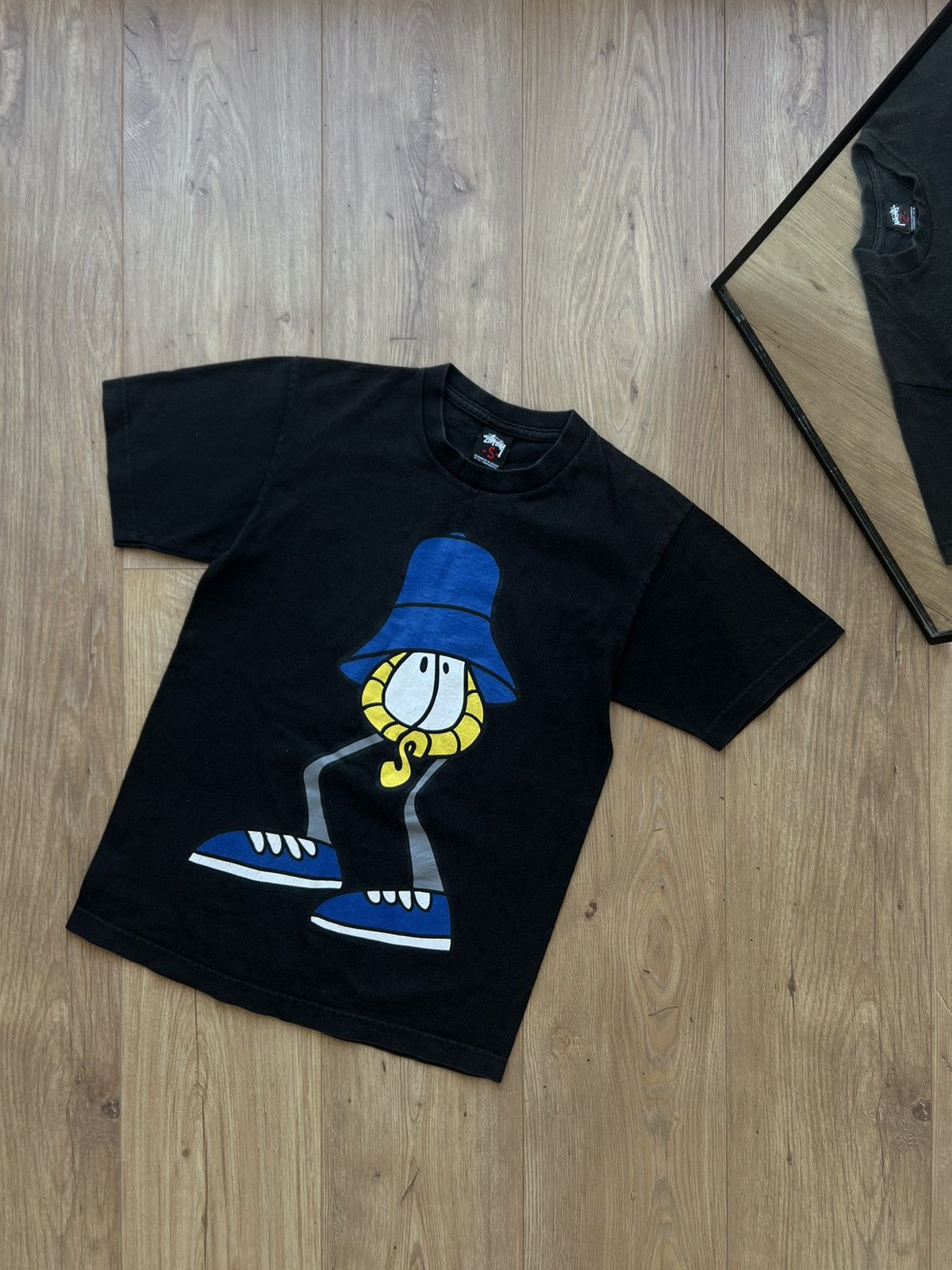 Stussy STUSSY Y2K CAP GUY RARE VINTAGE TEE ARCHIVE Size US S / EU 44-46 / 1 - 1 Thumbnail