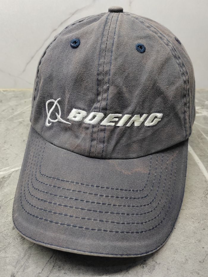Vintage Vintage Boeing Airplane Cap Hat Size ONE SIZE - 1 Thumbnail