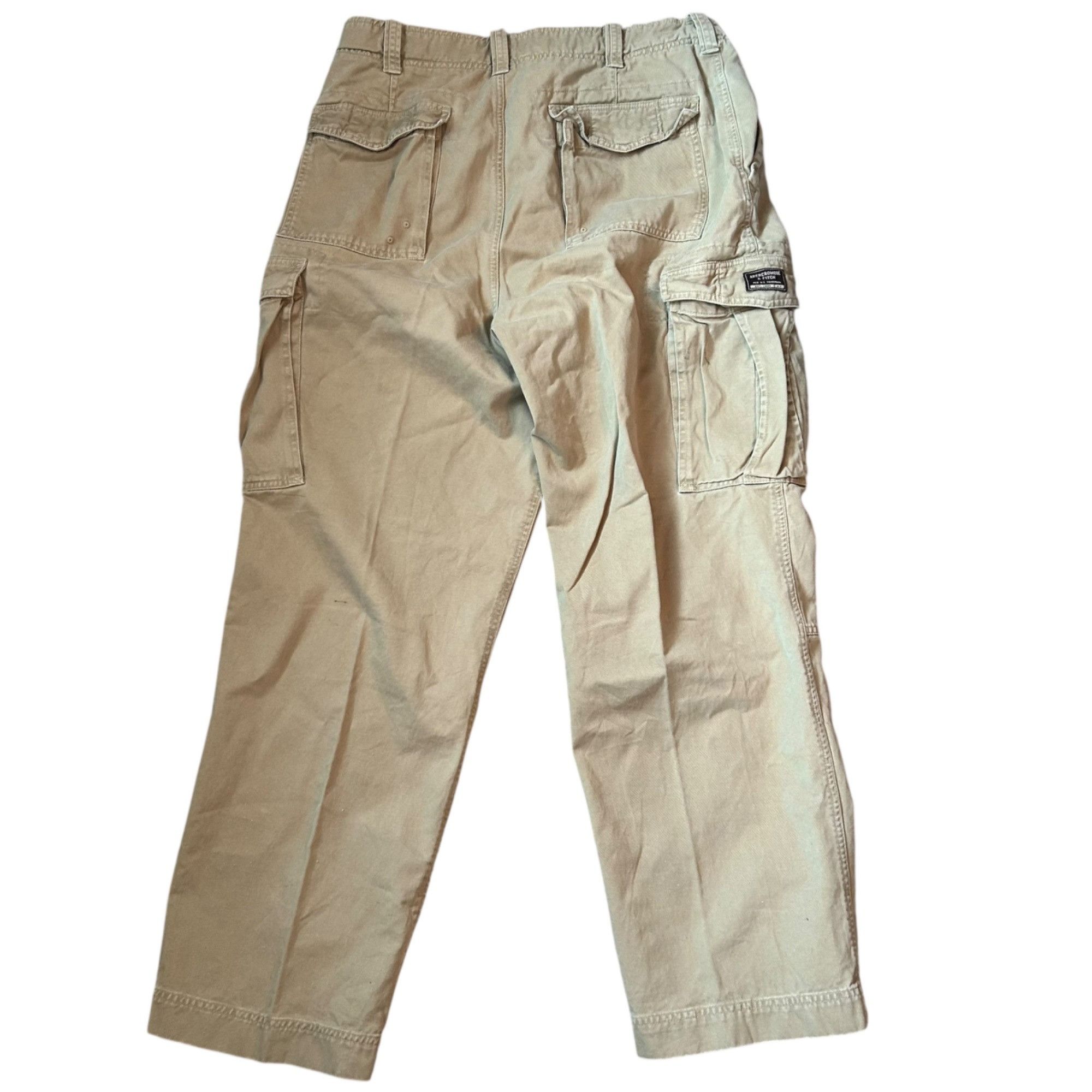 Abercrombie & Fitch Vintage Abercrombie And Fitch Utilitarian Y2K Grunge Tan Car Size US 32 / EU 48 - 5 Thumbnail