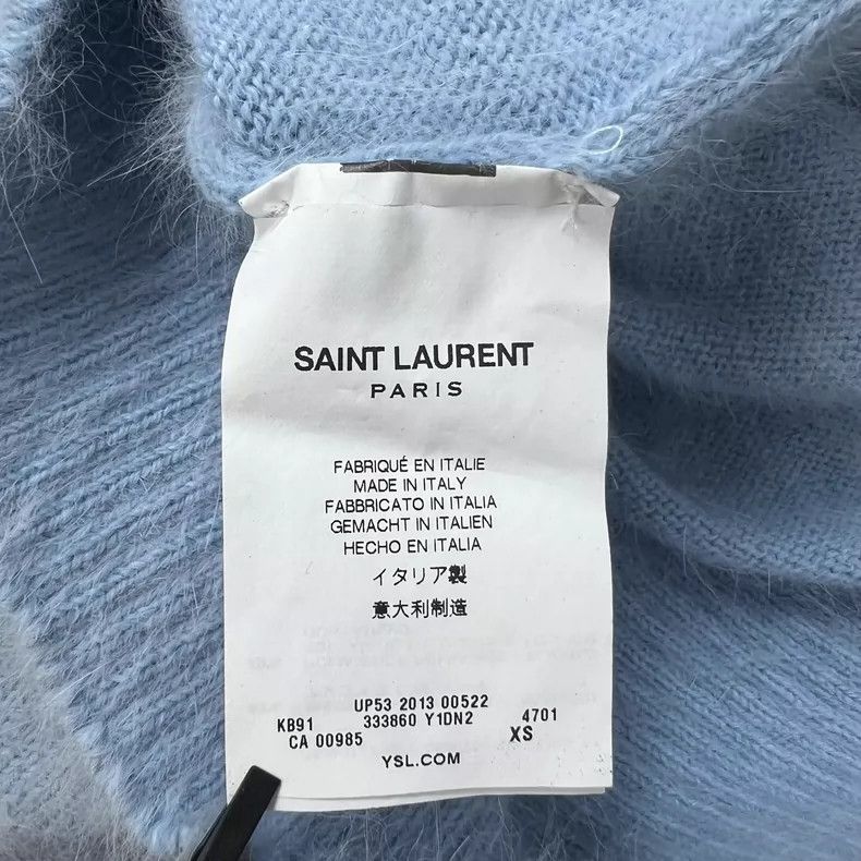 Saint Laurent Paris Saint Laurent Paris 13fw original baby blue solid floating Size US XS / EU 42 / 0 - 4 Thumbnail