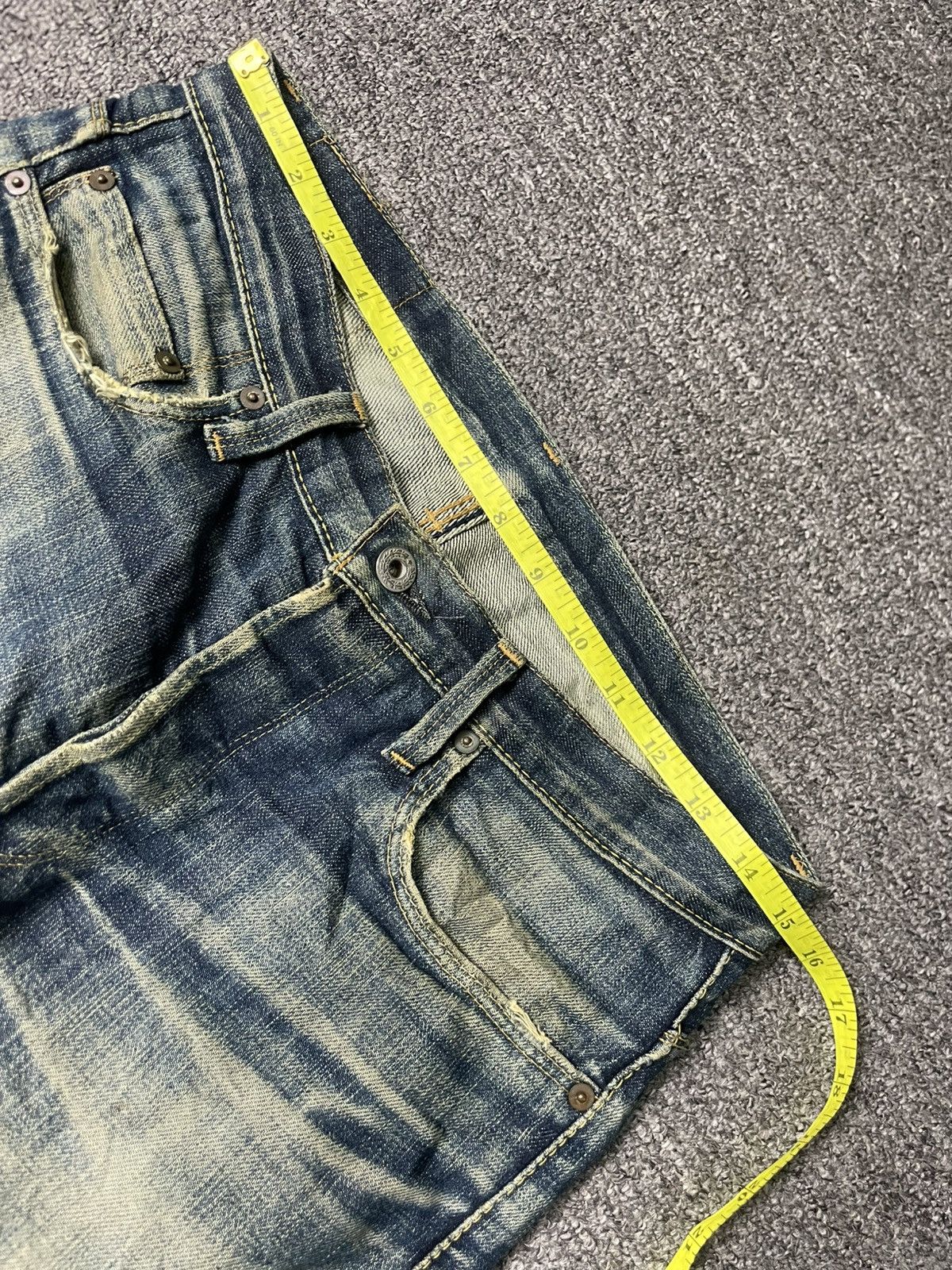 The Unbranded Brand Unbranded Brand Straight Cut Jeans (83) Size US 30 / EU 46 - 2 Thumbnail