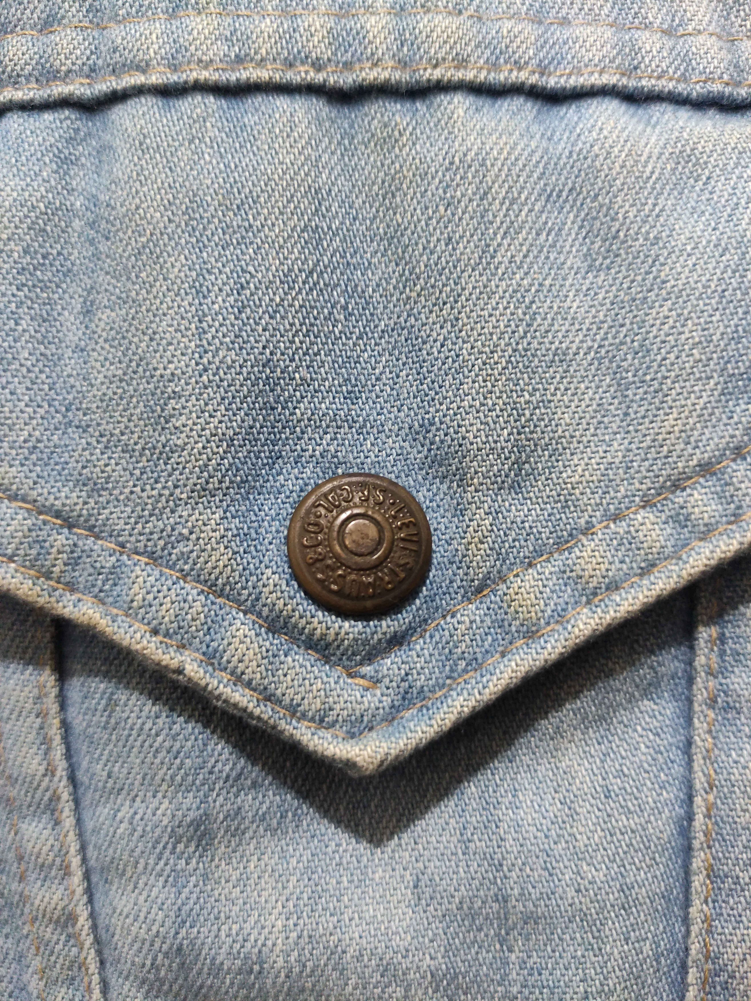 Levi's Vintage 1970's Levis Sherpa Lined Trucker Jacket Size US S / EU 44-46 / 1 - 14 Thumbnail