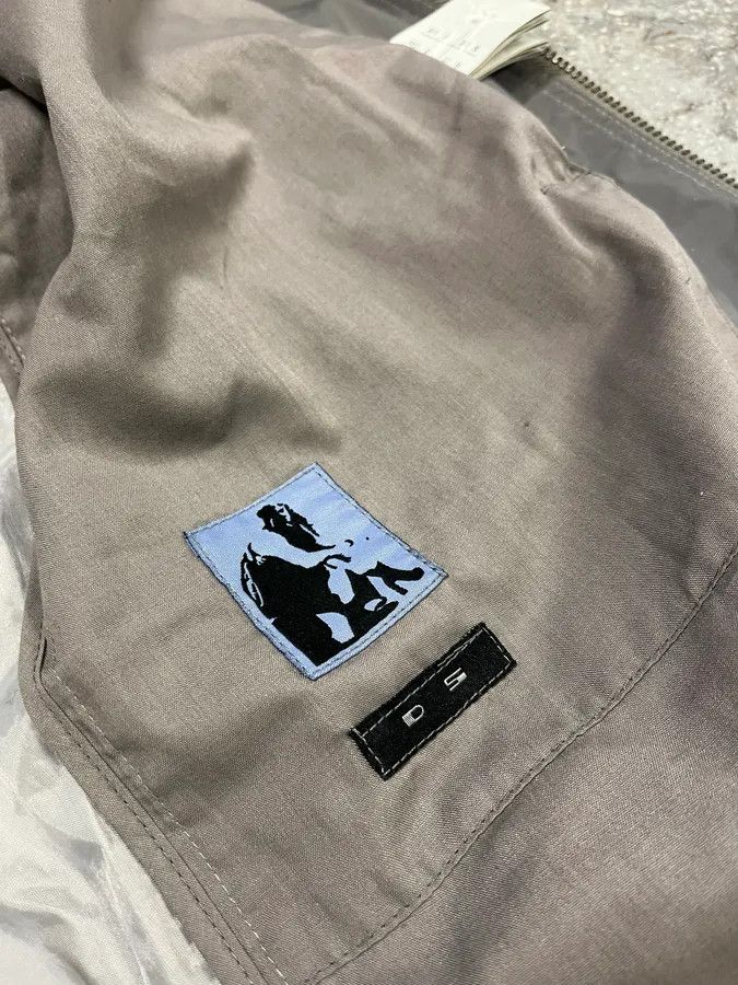 Rick Owens Rick Owens Grey Reflective Nylon Bomber Jacket Size US M / EU 48-50 / 2 - 11 Thumbnail
