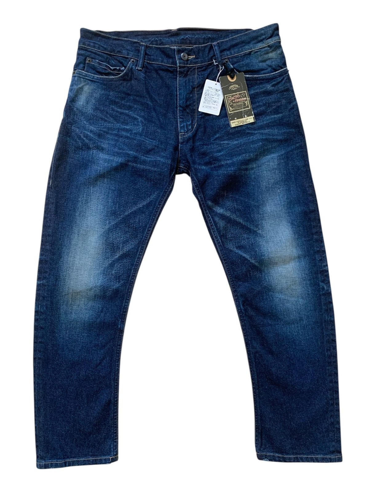 Designer × Japanese Brand 🔥 291295 Homme Japanese Brand Denim Pants New With Tag Size US 34 / EU 50 - 1 Thumbnail