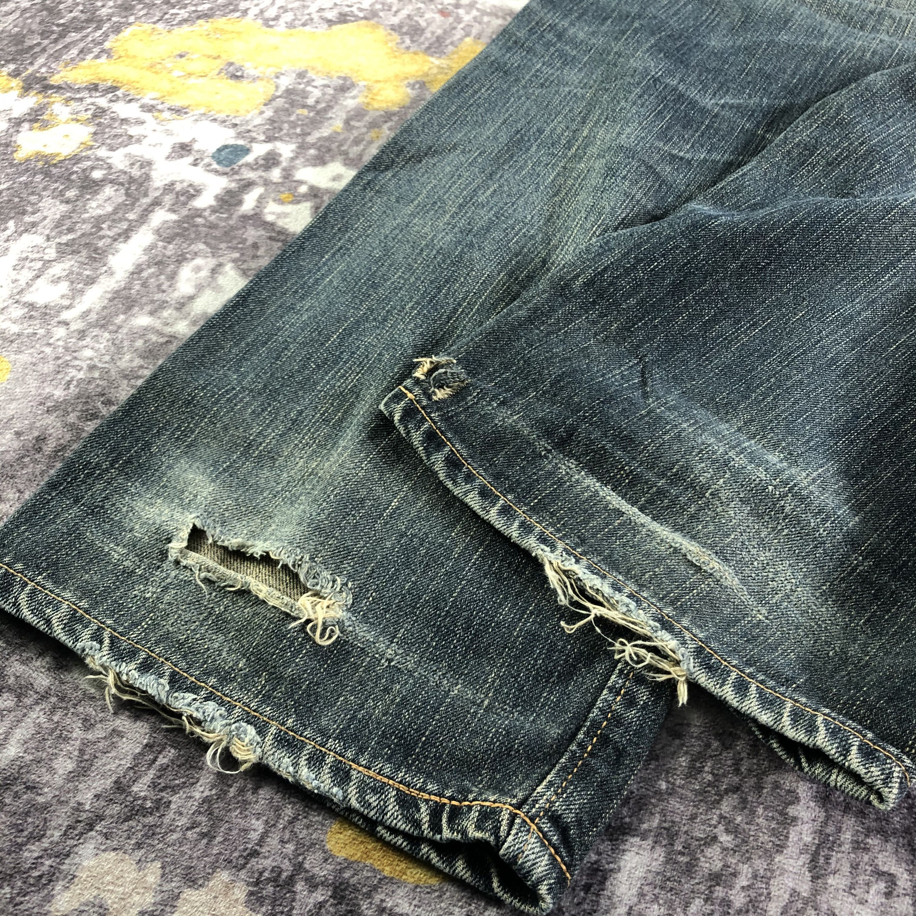Edwin Vintage Edwin 505 Selvedge Jeans-JM3656 Size US 35 - 7 Thumbnail