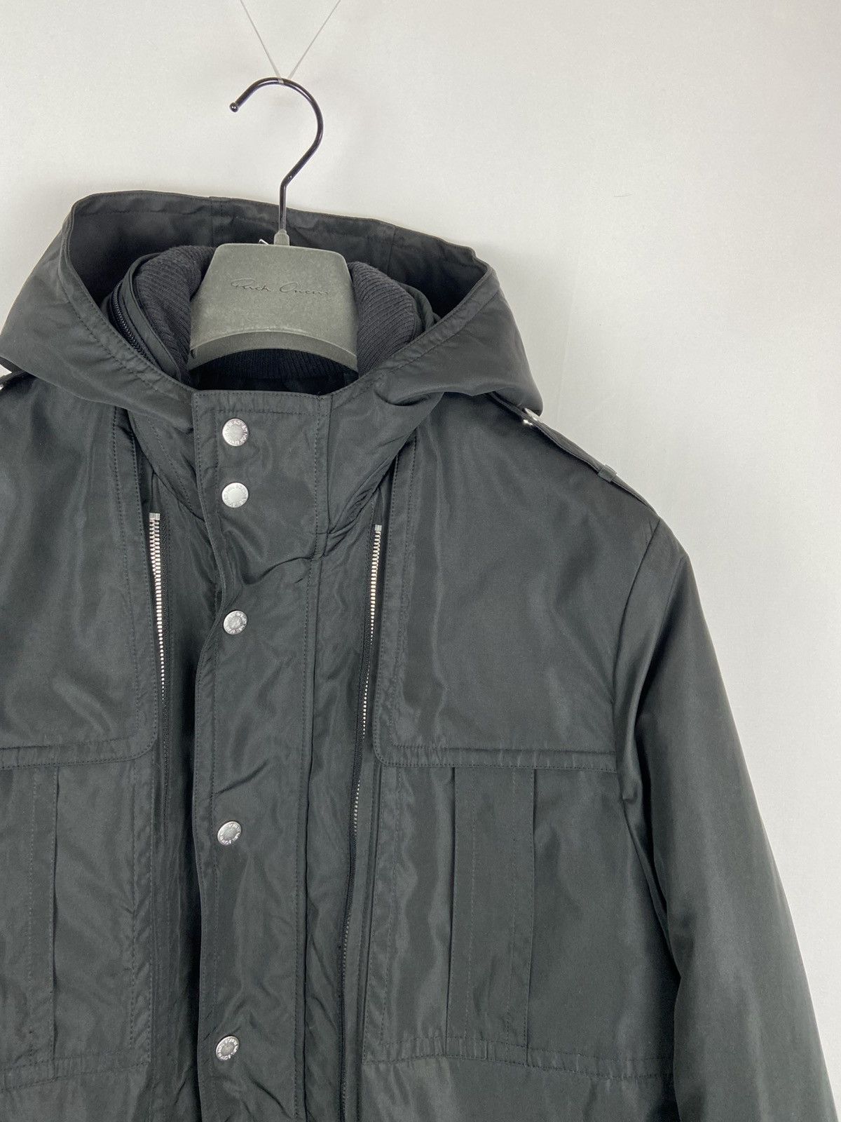 Neil Barrett ARCHIVE NYLON MILITARY MODS COAT